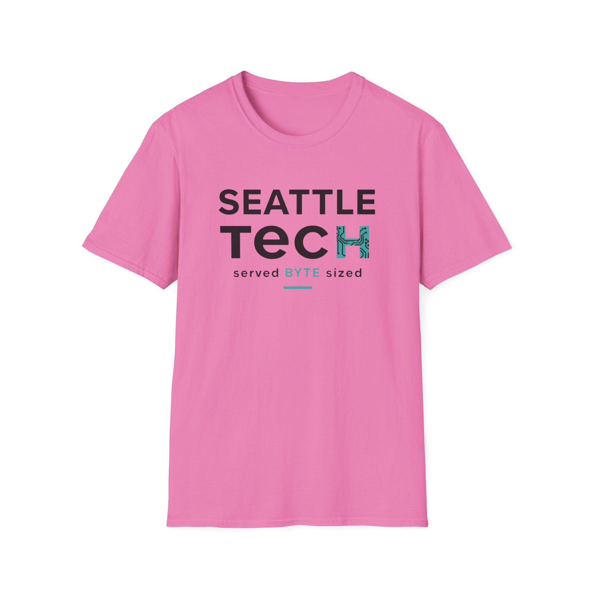 Seattle Tech T-Shirt — 'served BYTE sized' Techie Tee