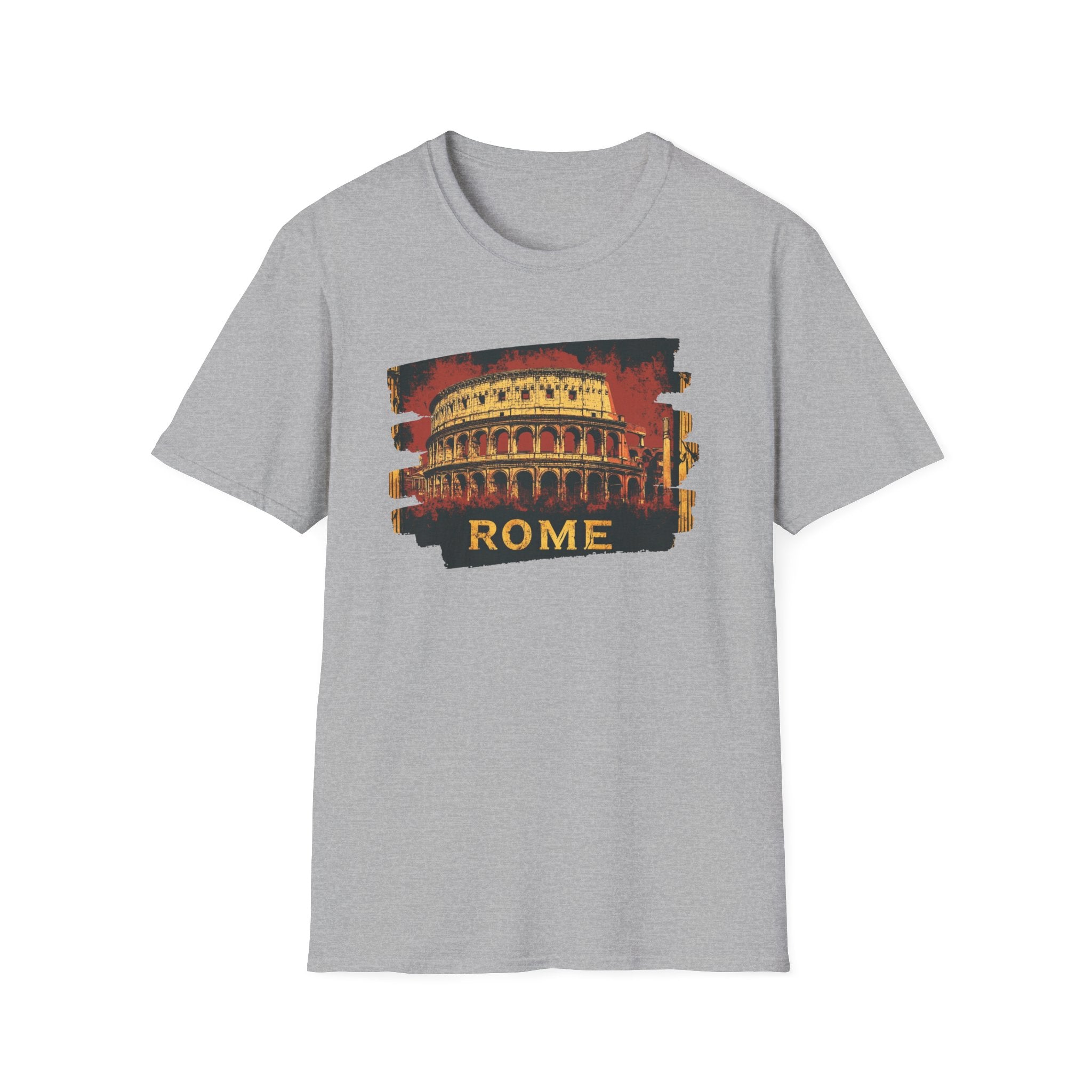 Colosseum Rome graphic T-Shirt | Vintage Roman Landmark travel tee