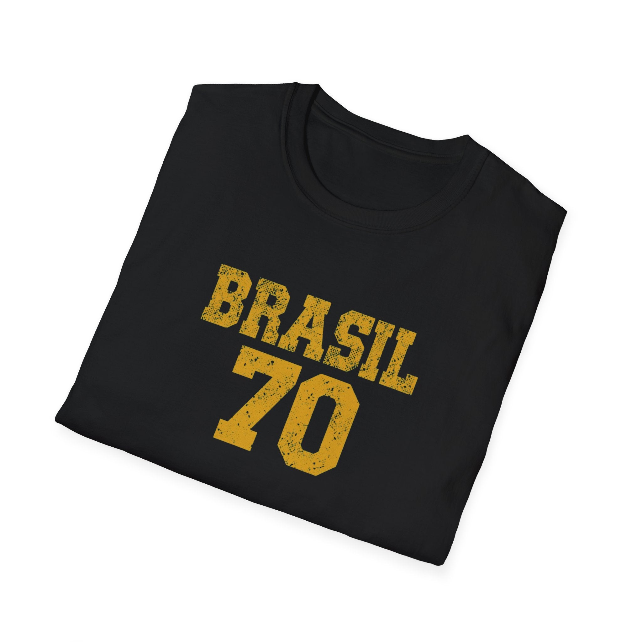 Brasil 70 T-Shirt | Vintage Sports Jersey Number
