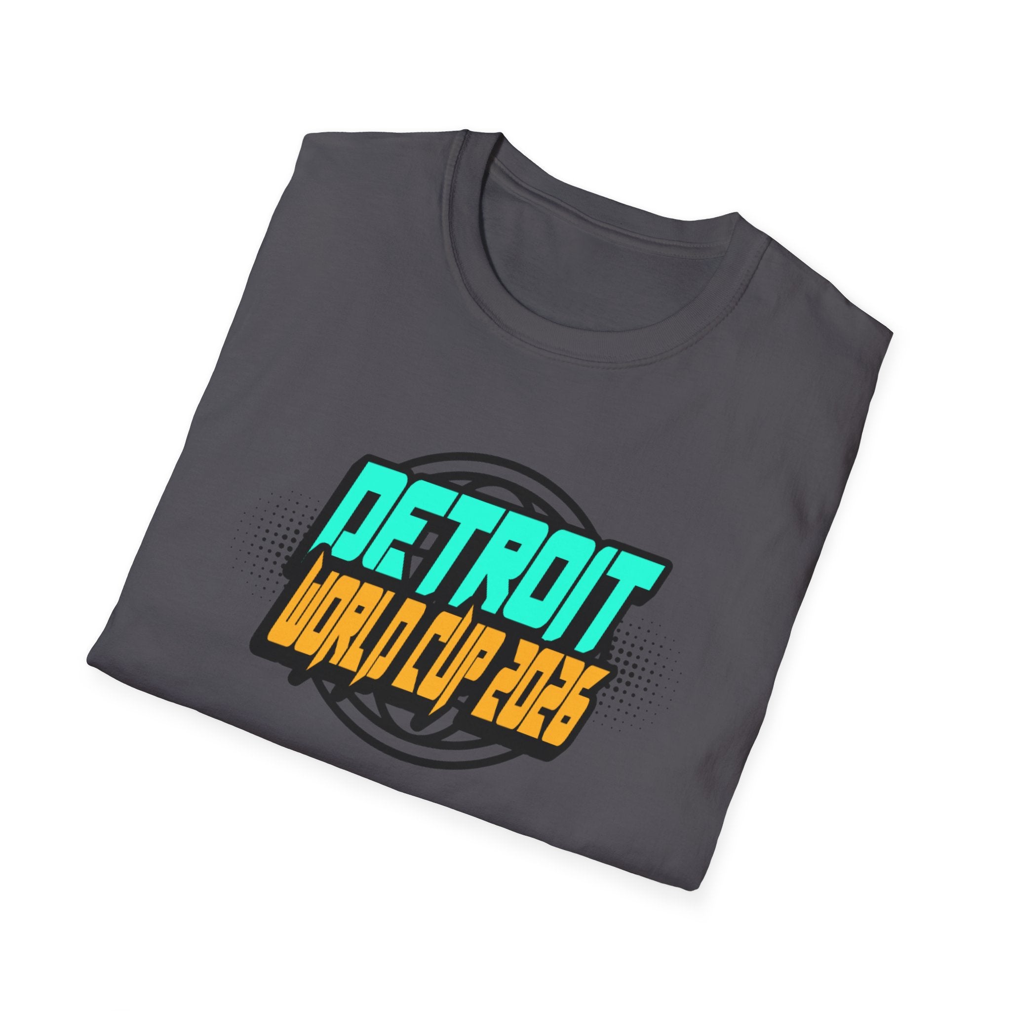 Detroit World Cup 2026 T-Shirt — Retro Soccer Graphic Tee