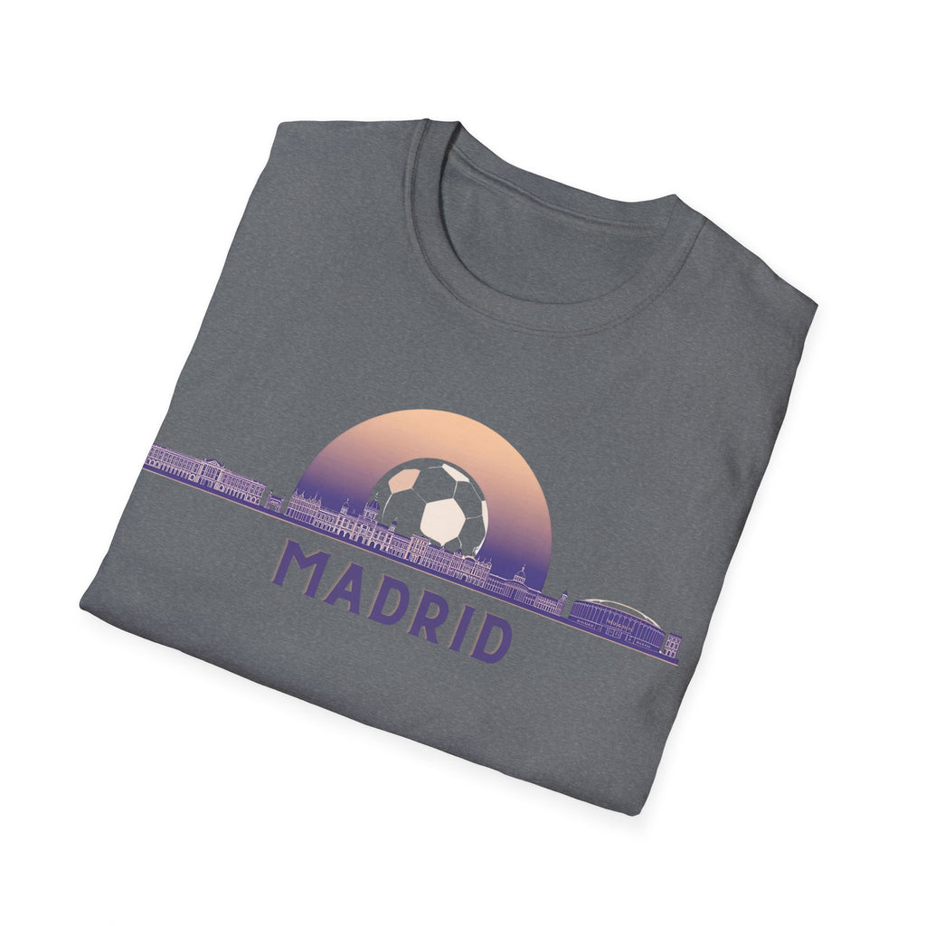 Madrid skyline sunset T-Shirt | Madrid city silhouette tee