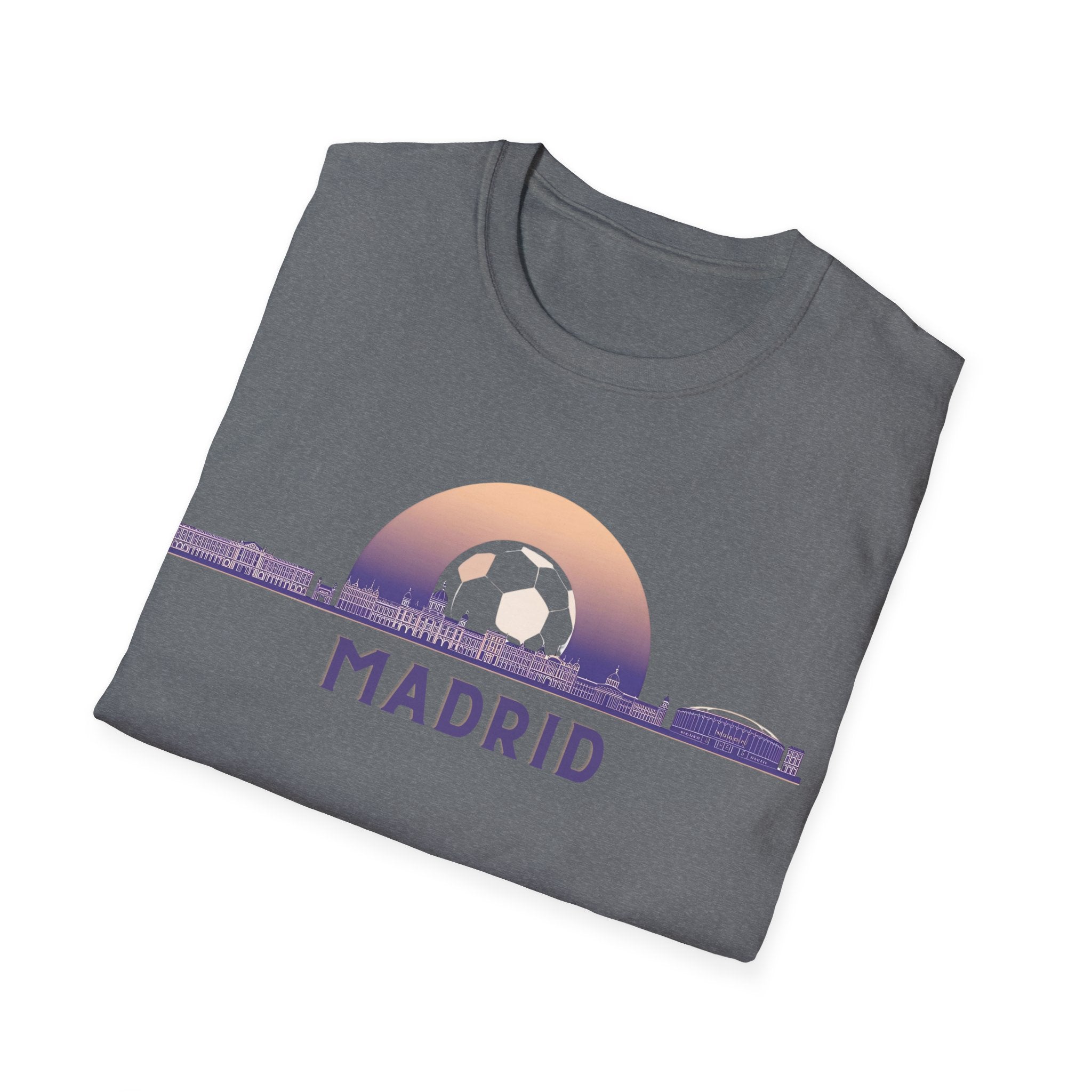 Madrid skyline sunset T-Shirt | Madrid city silhouette tee