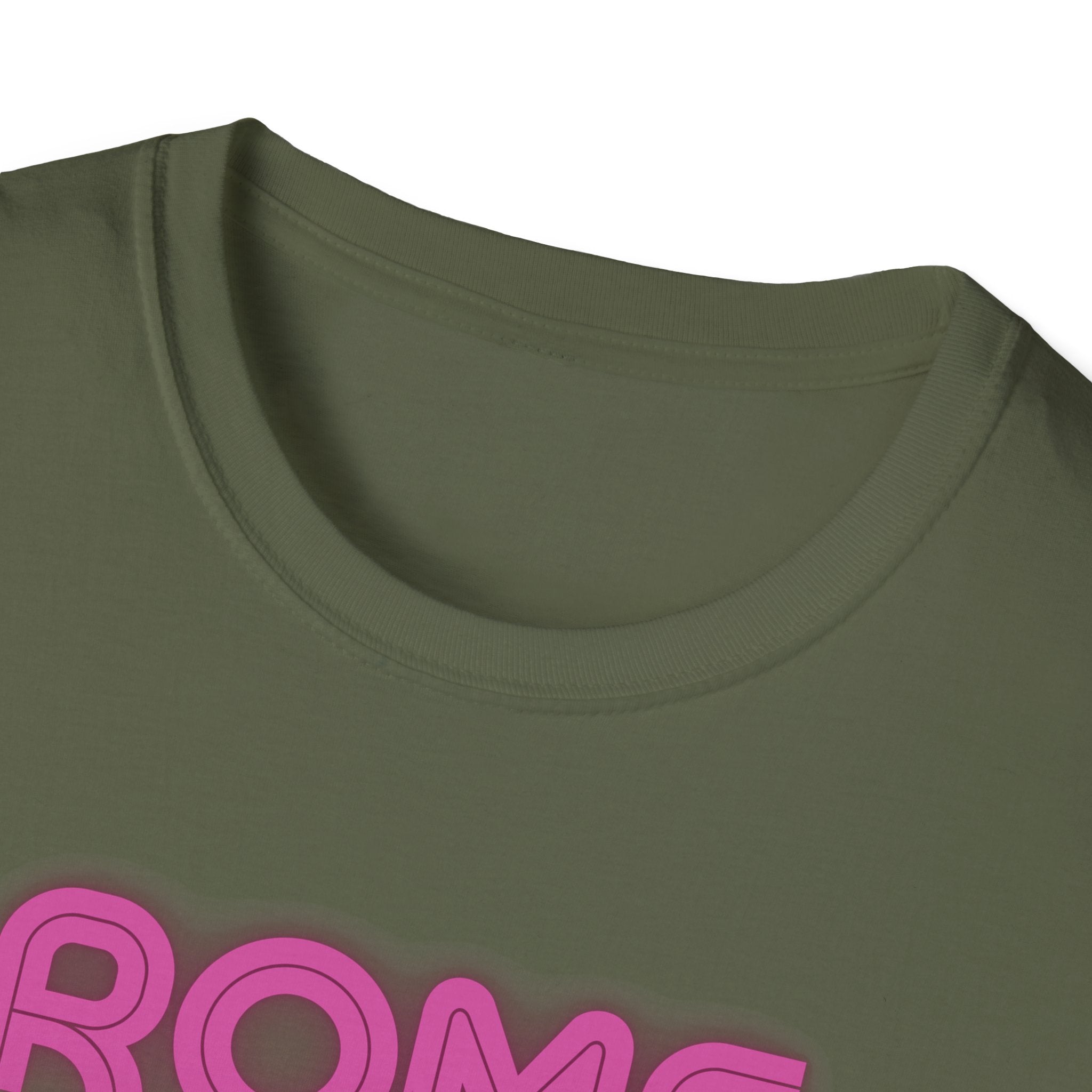 Rome Rome Rome T-Shirt | Pink Retro Text Tee