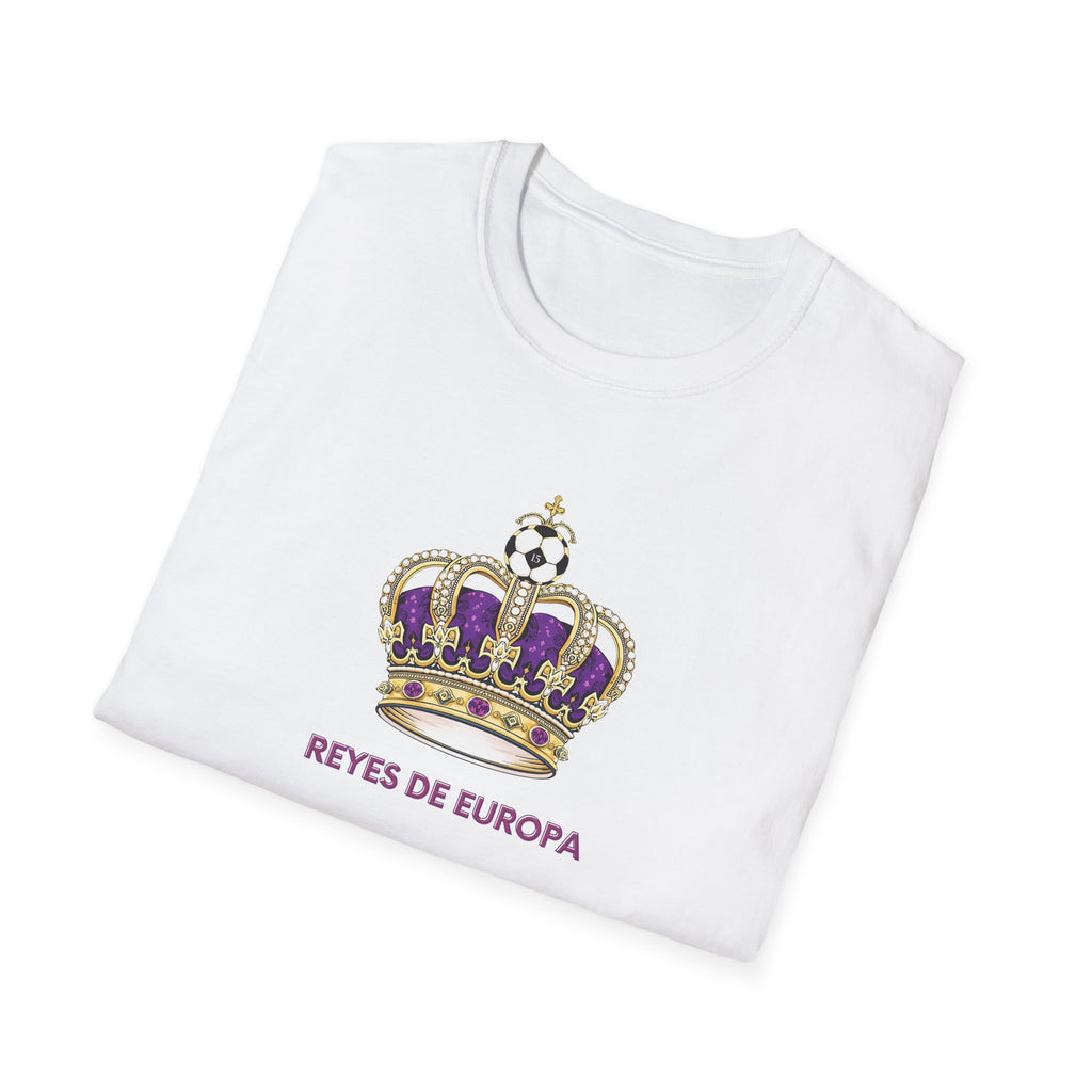 Reyes De Europa Crown T-Shirt | Purple Gold Royal Crest
