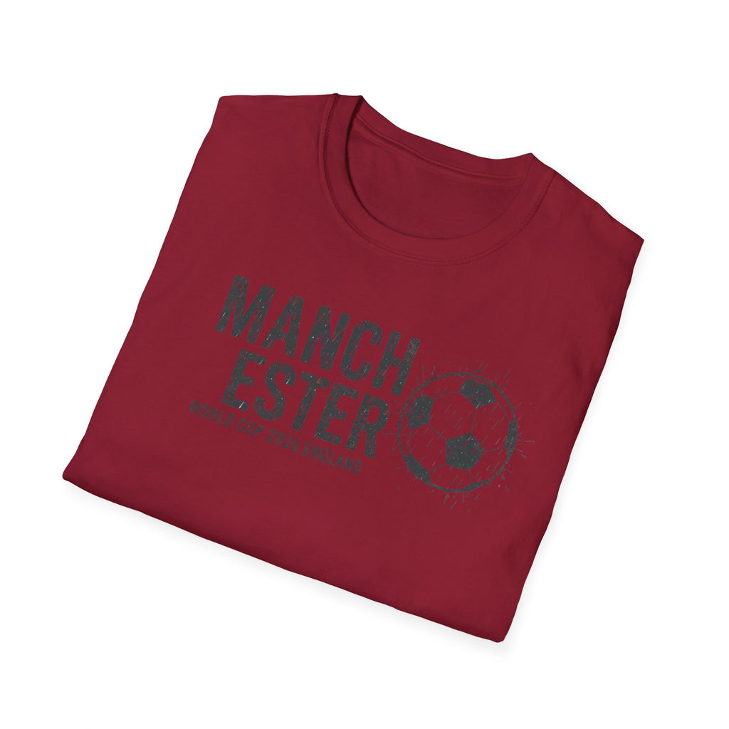Manchester Soccer T-Shirt – Vintage Football Graphic Tee