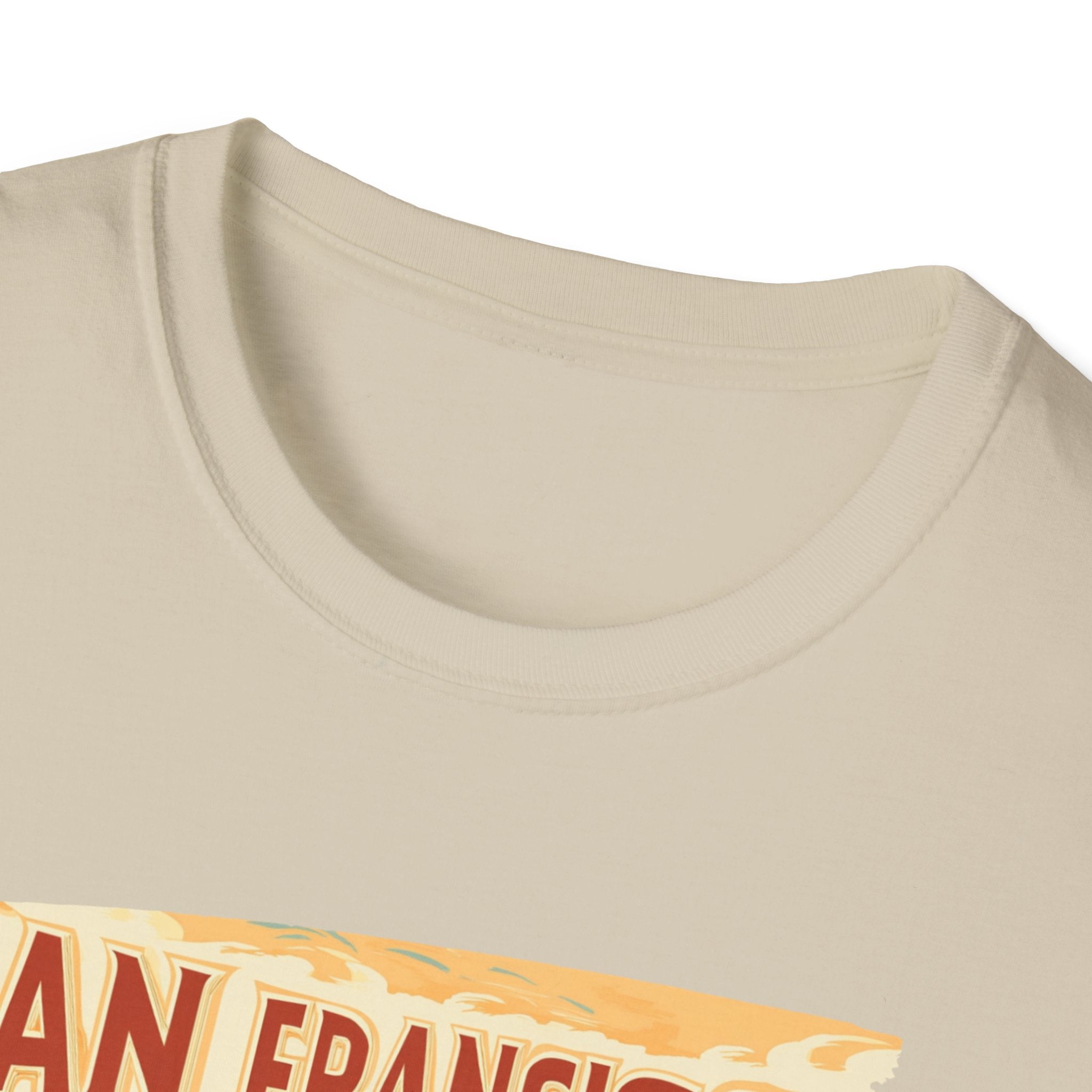 San Francisco Retro Skyline T-Shirt | Vintage City Travel Tee