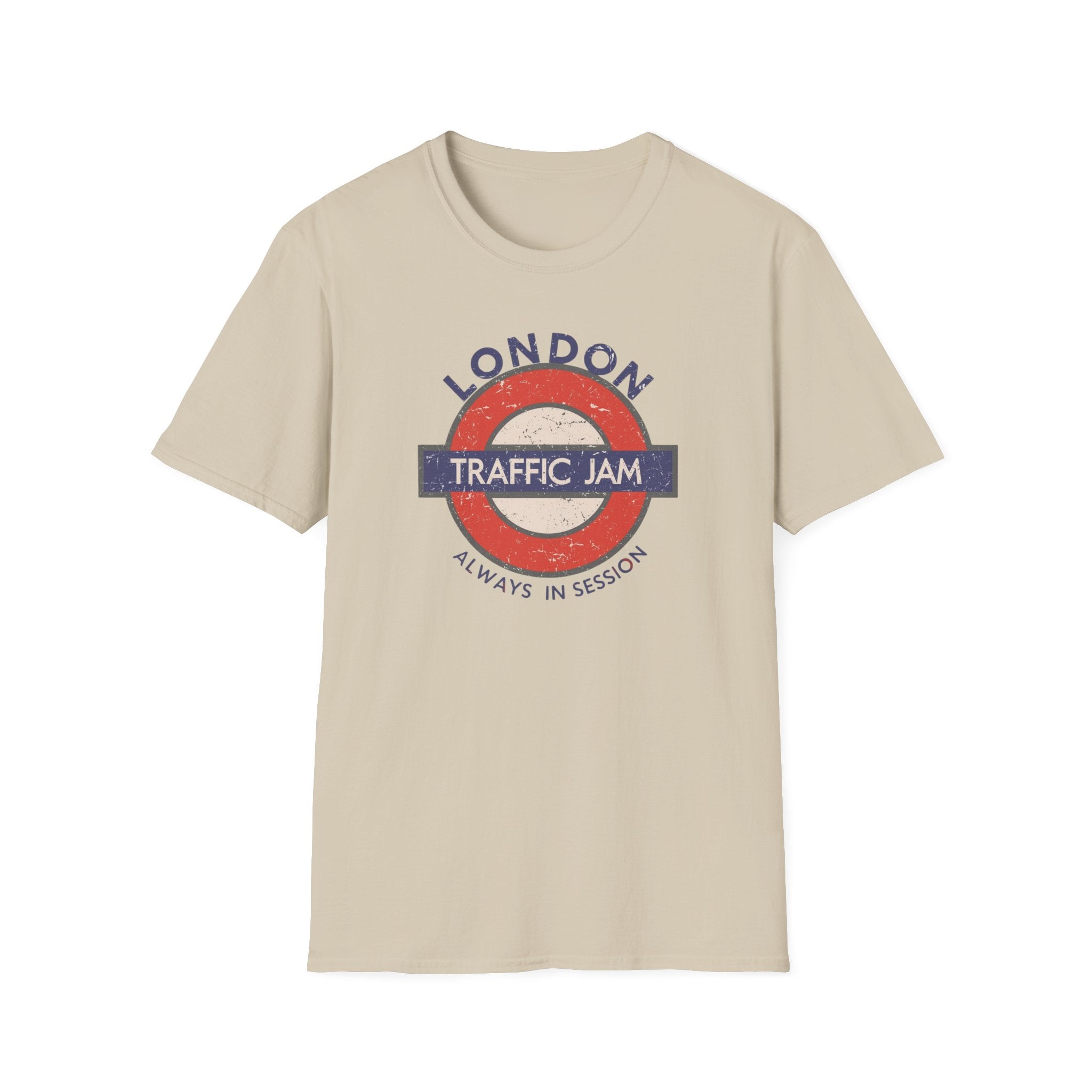 London Traffic Jam T-Shirt — Vintage Tube Roundel Graphic Tee