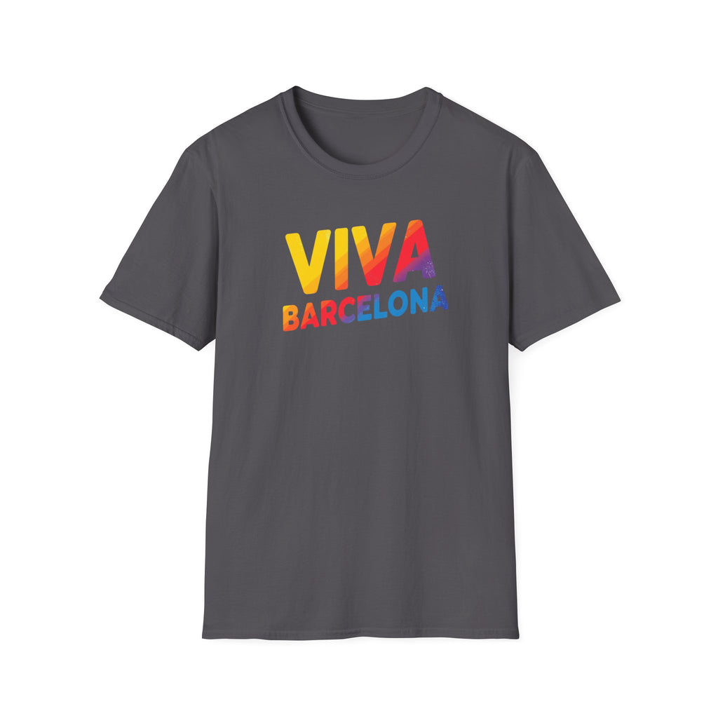Viva Barcelona T-Shirt | Colorful Spain Travel Tee