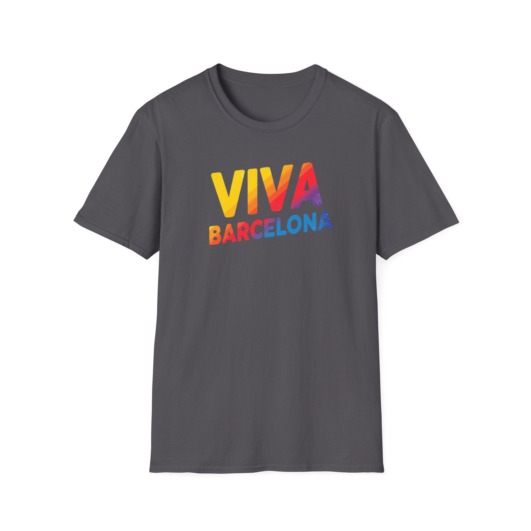 Viva Barcelona T-Shirt | Colorful Spain Travel Tee