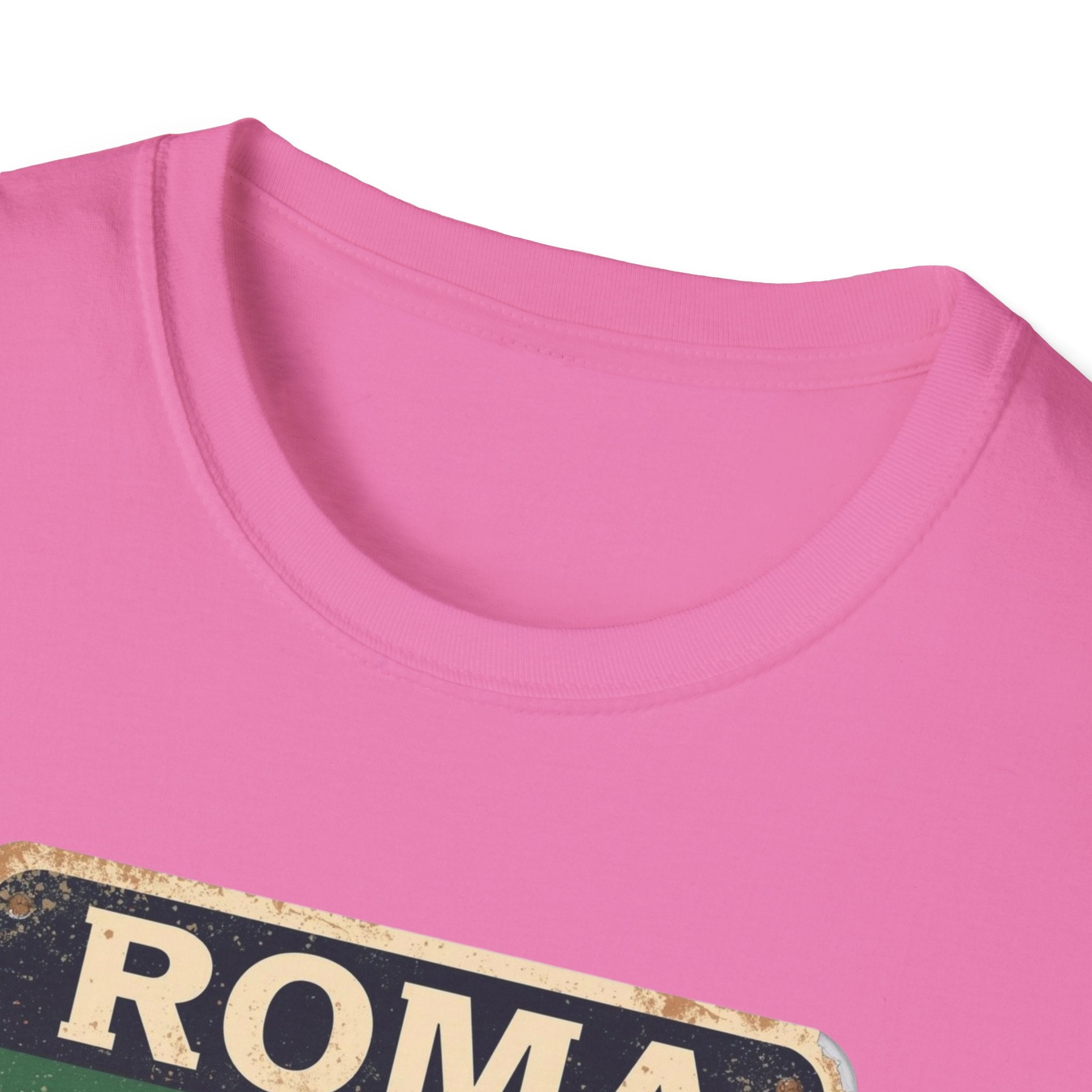 Roma Vintage Italy T-Shirt — "Honk If You Like Silence" Retro Rome Tee