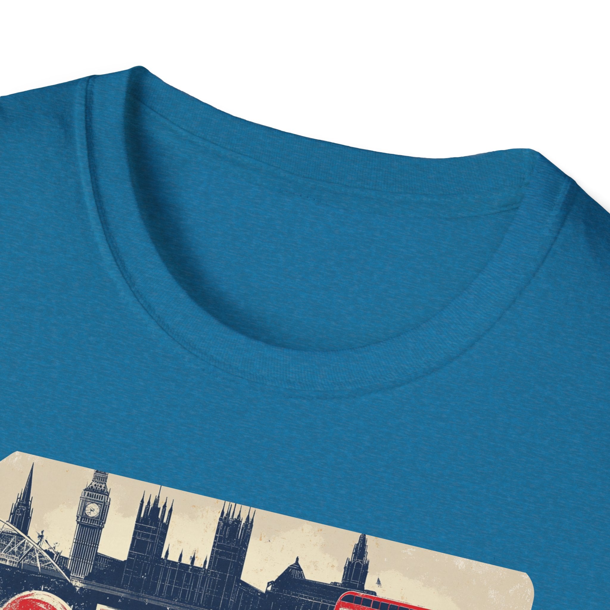 London Vintage Sign T-Shirt | Skyline, Union Jack Bus