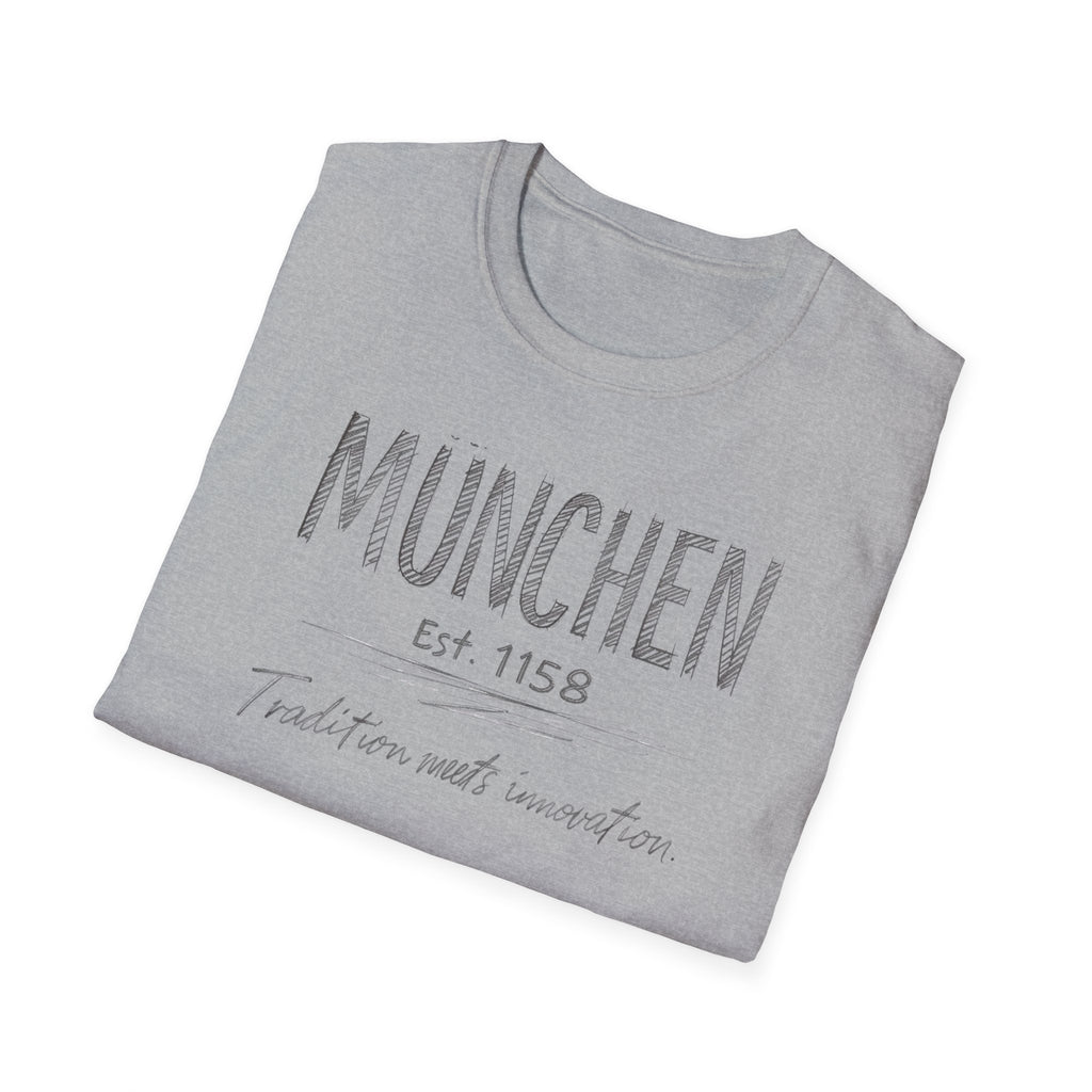 Munchen Est 1158 T-Shirt — Tradition and Innovation Graphic Tee