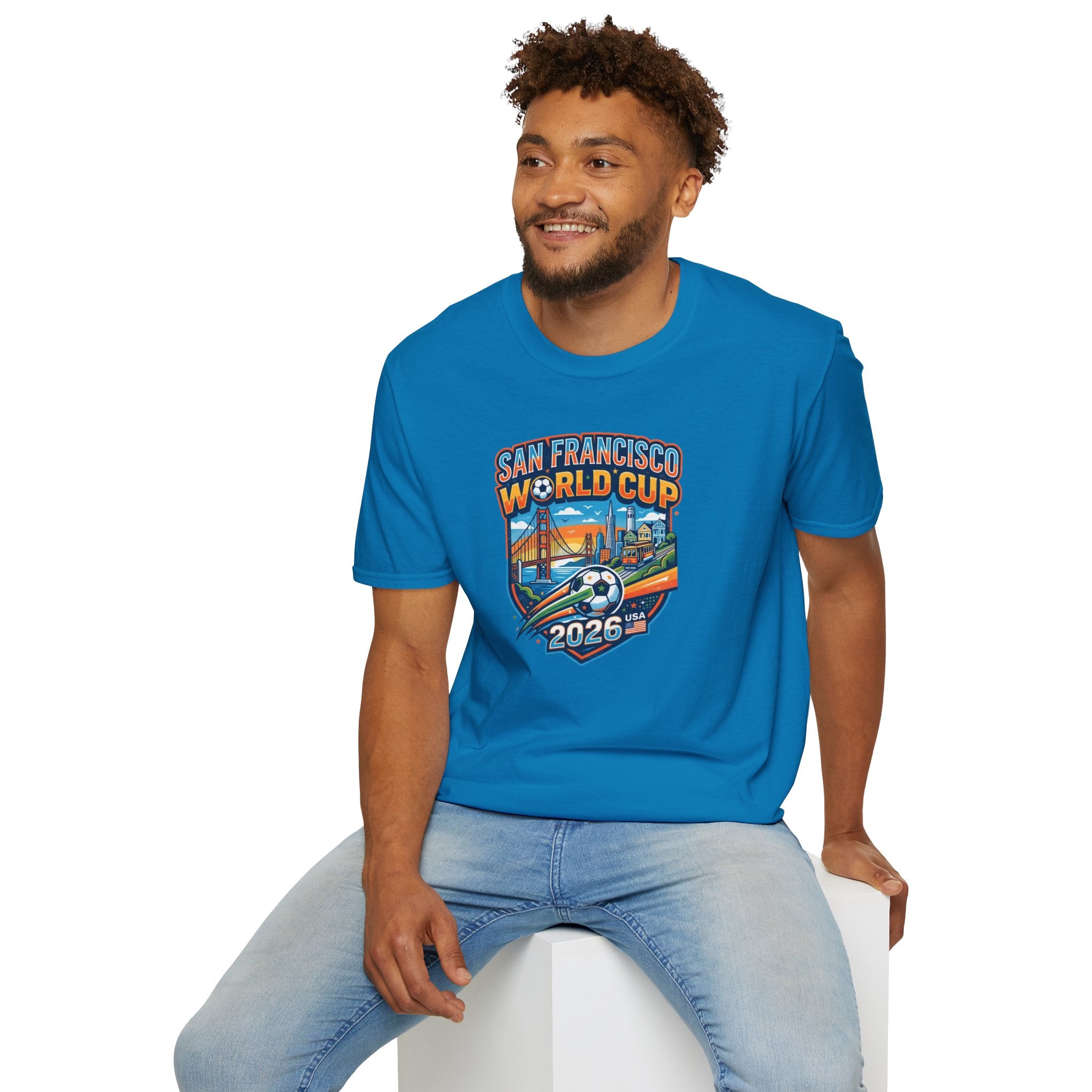 San Francisco World Cup 2026 T-Shirt — Vintage City Soccer Crest