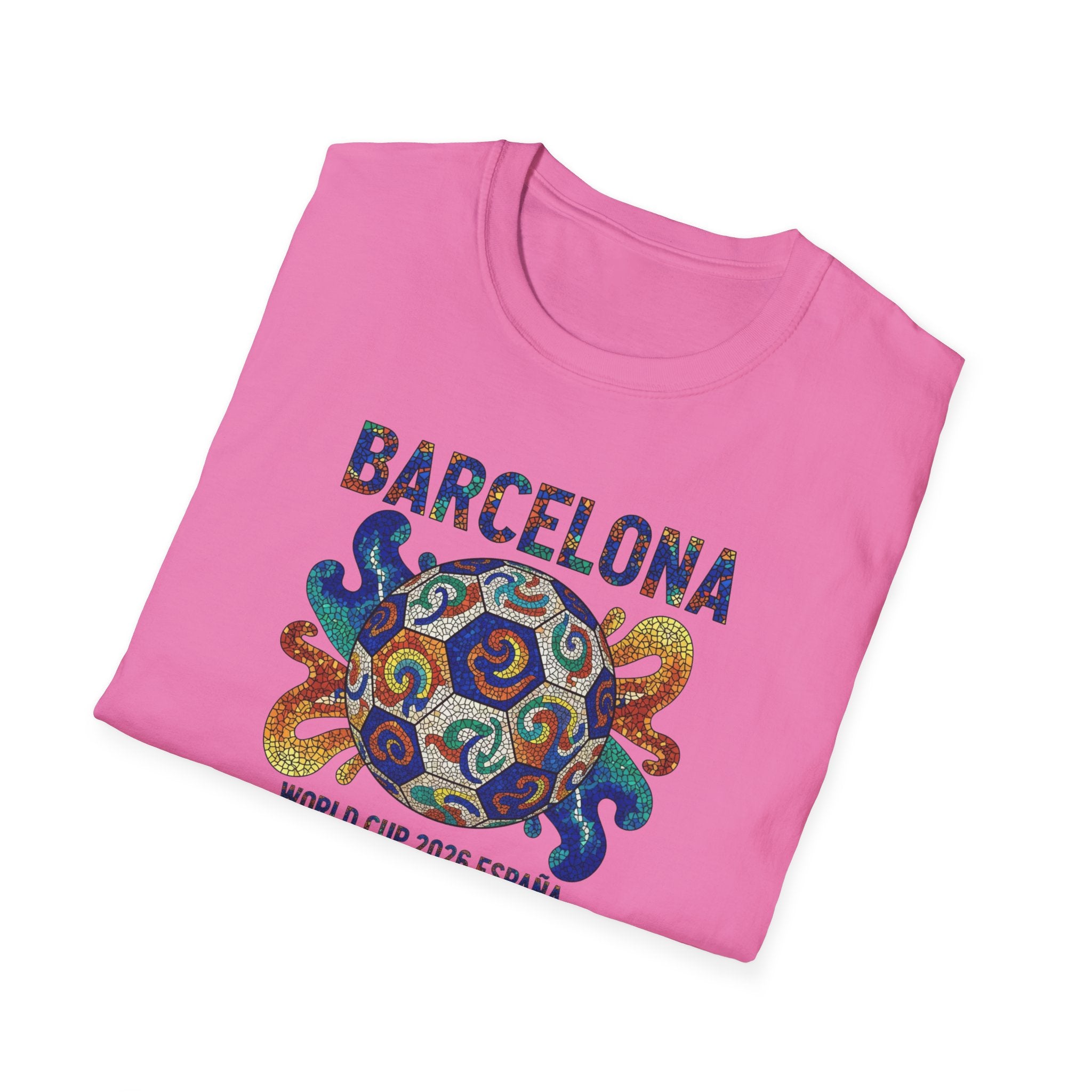 Barcelona Octopus T-Shirt — World Cup España 2026 Soccer Fan Tee