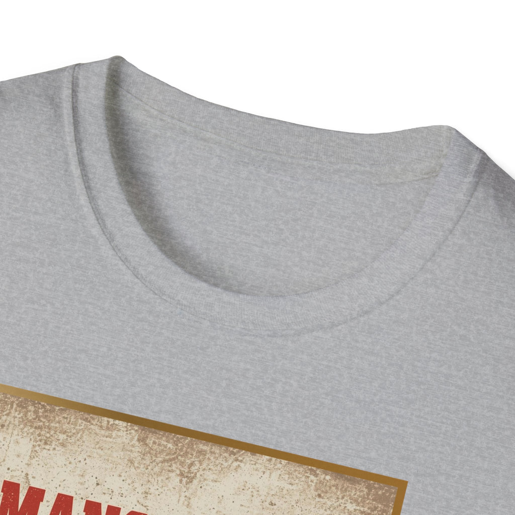 Manchester Mad For It T-Shirt — Vintage Football / City Pride Tee