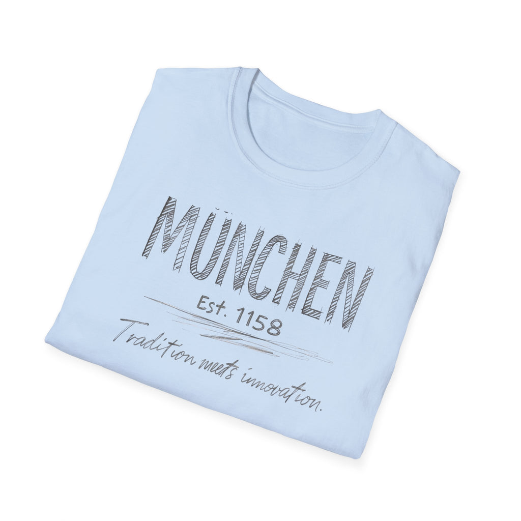 Munchen Est 1158 T-Shirt — Tradition and Innovation Graphic Tee