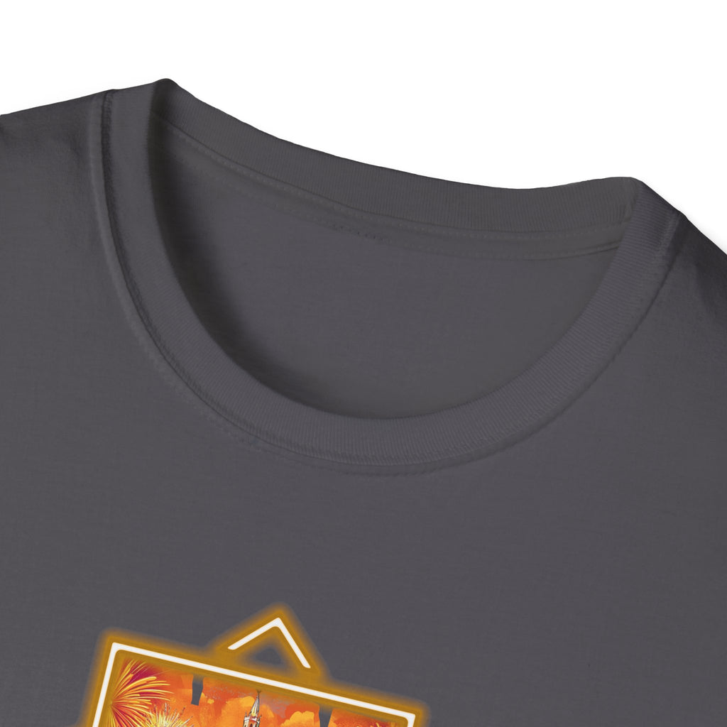 Valencia Sunset Badge T-Shirt | Spanish City Travel Tee