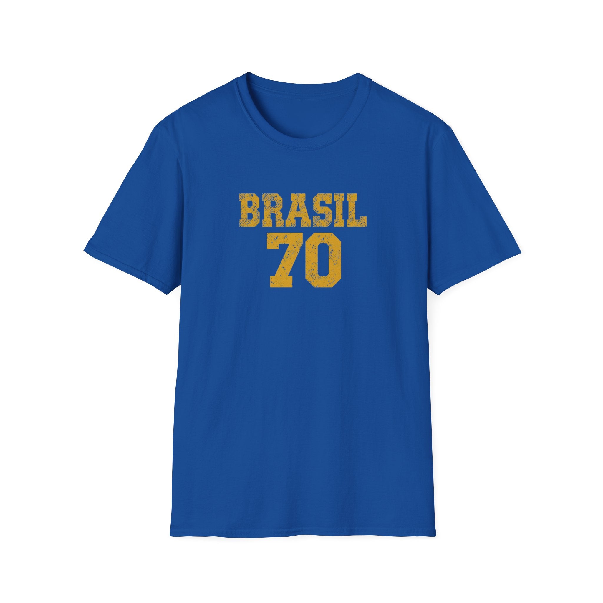 Brasil 70 T-Shirt | Vintage Sports Jersey Number