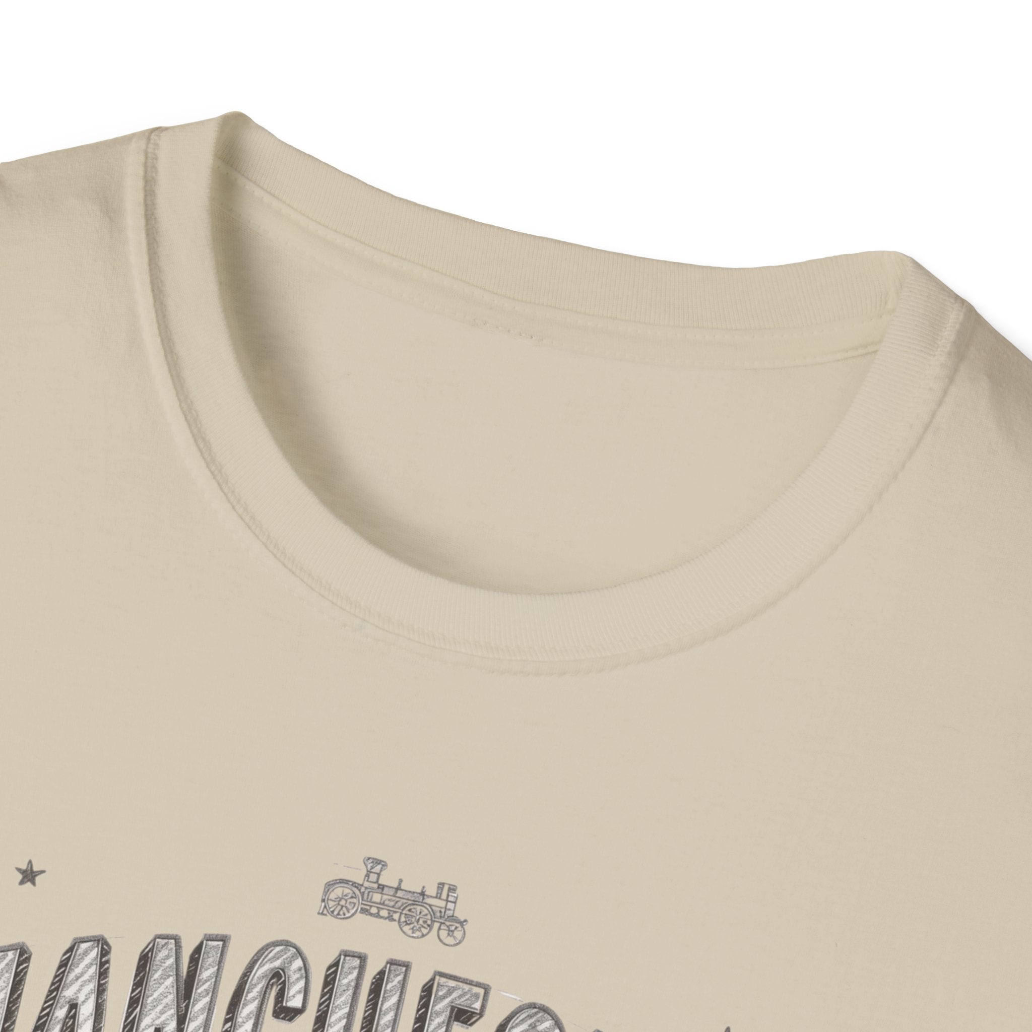 Manchester Vintage T-Shirt — "Built by Workers, Loved by Dreamers"