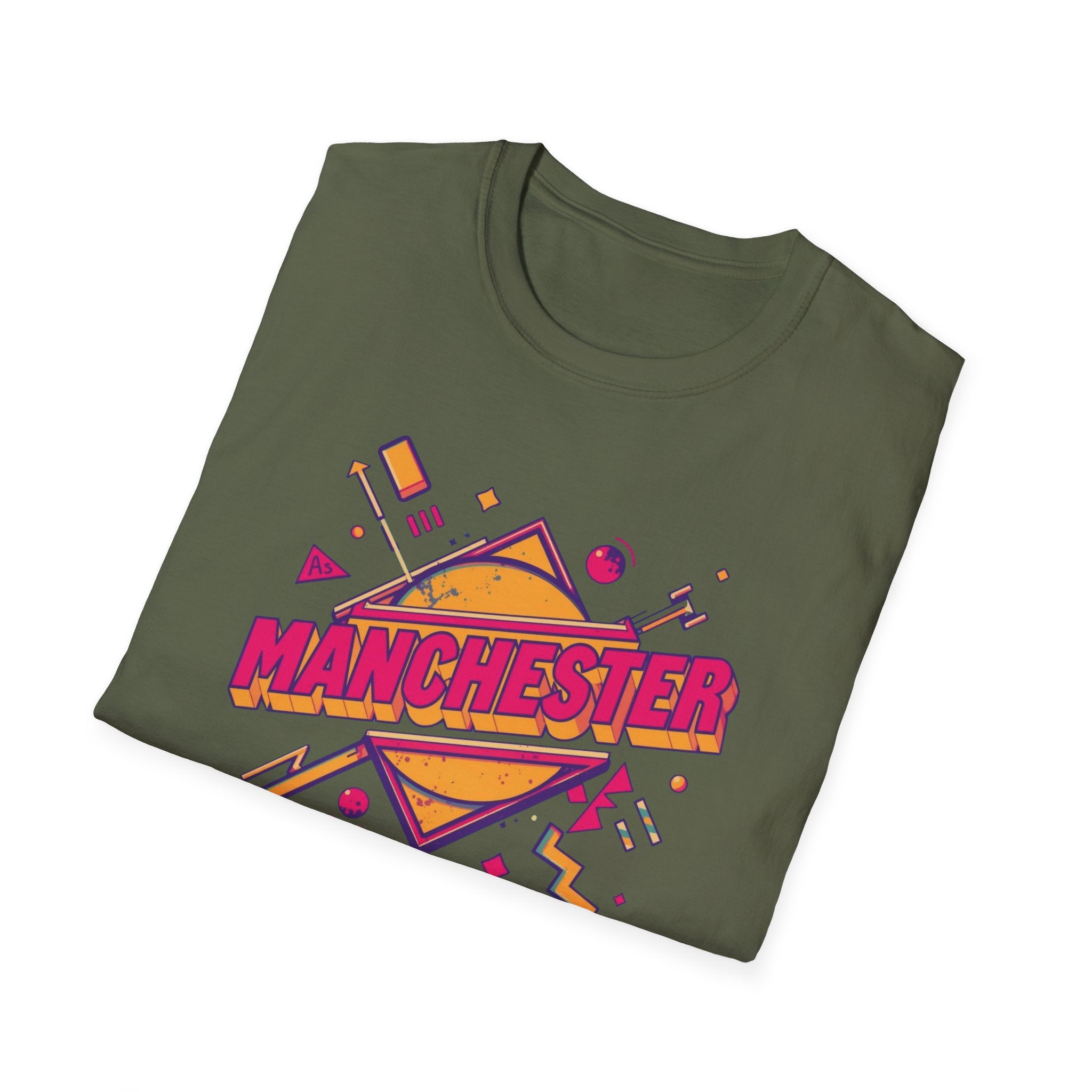 Manchester Retro Graphic T-Shirt