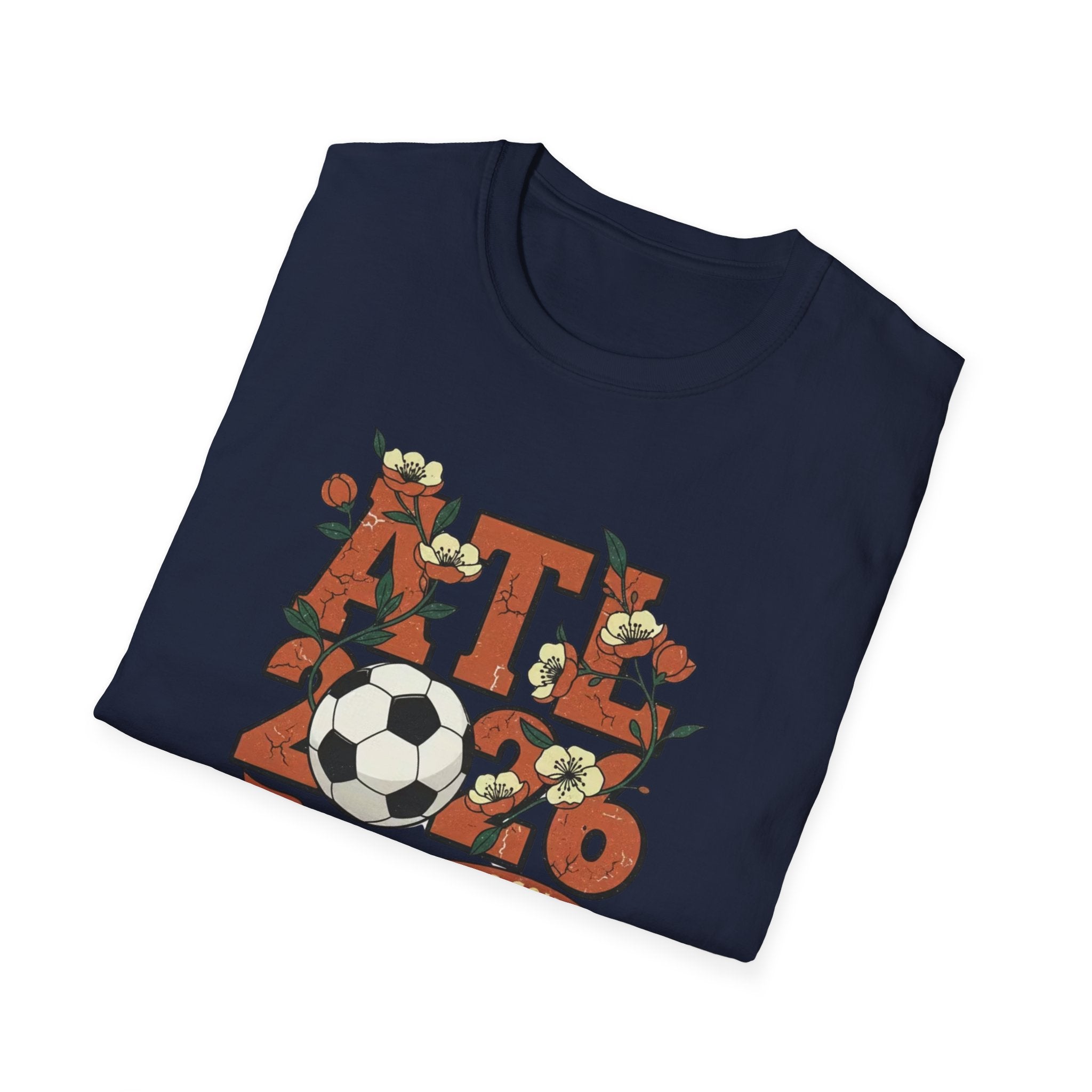Atlanta (ATL) World Cup 2030 Soccer T-Shirt — "World Cup Comes South" Retro Design