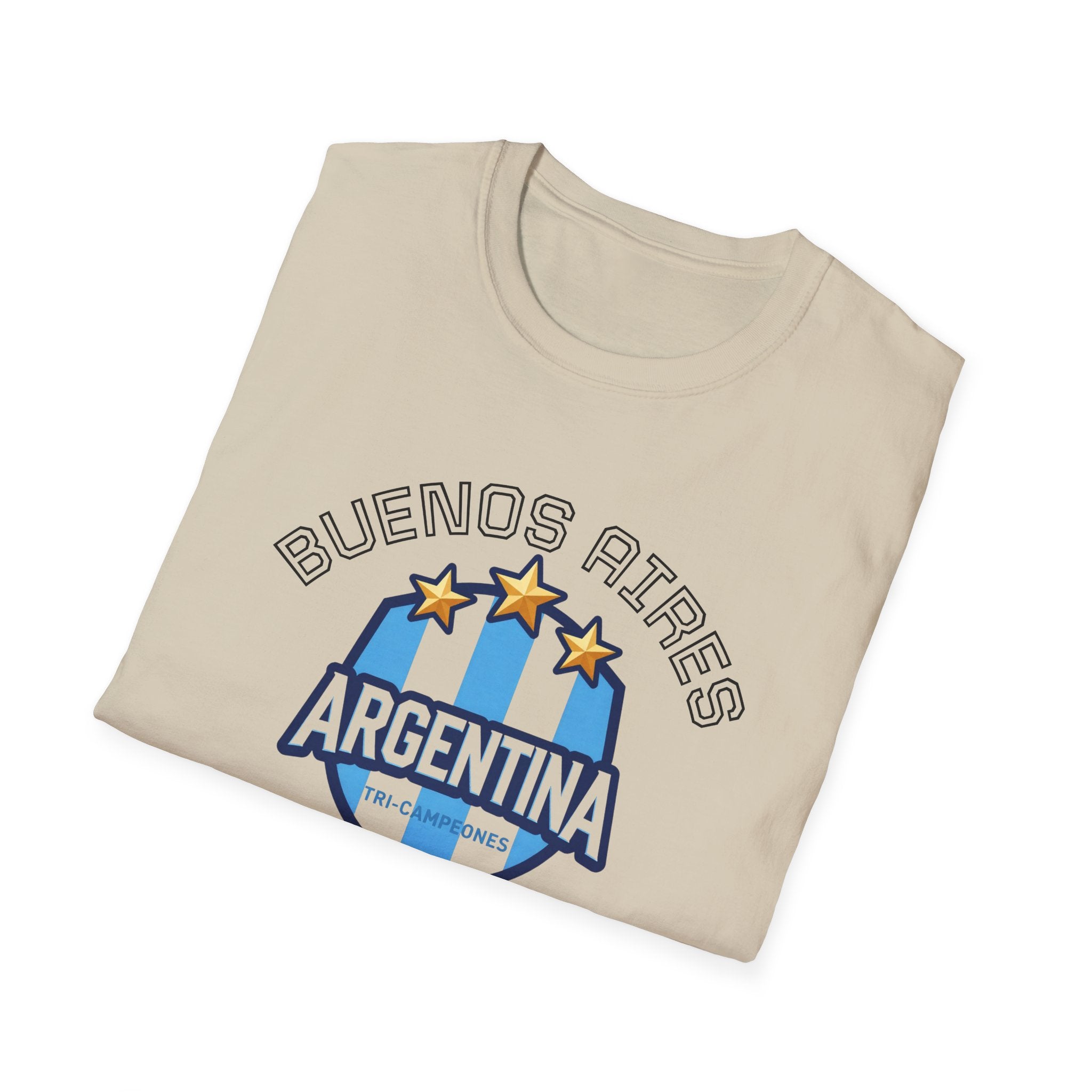 Argentina Buenos Aires Soccer Crest T-Shirt