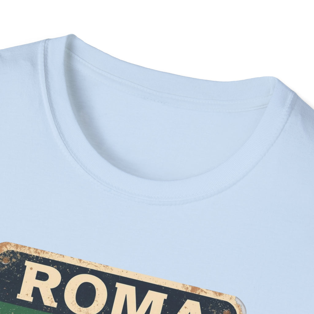 Roma Vintage Italy T-Shirt — "Honk If You Like Silence" Retro Rome Tee