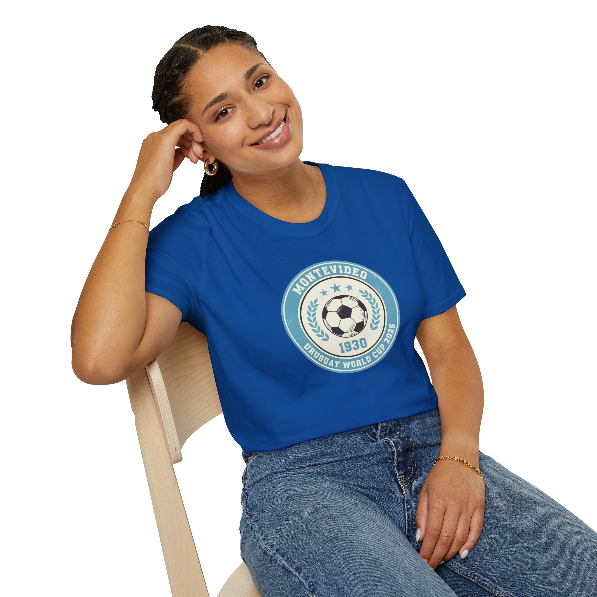Montevideo 1930 Soccer Crest T-Shirt