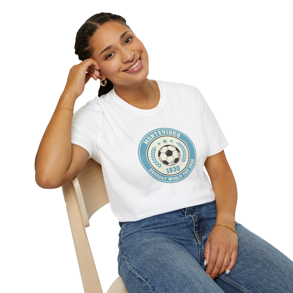 Montevideo 1930 Soccer Crest T-Shirt