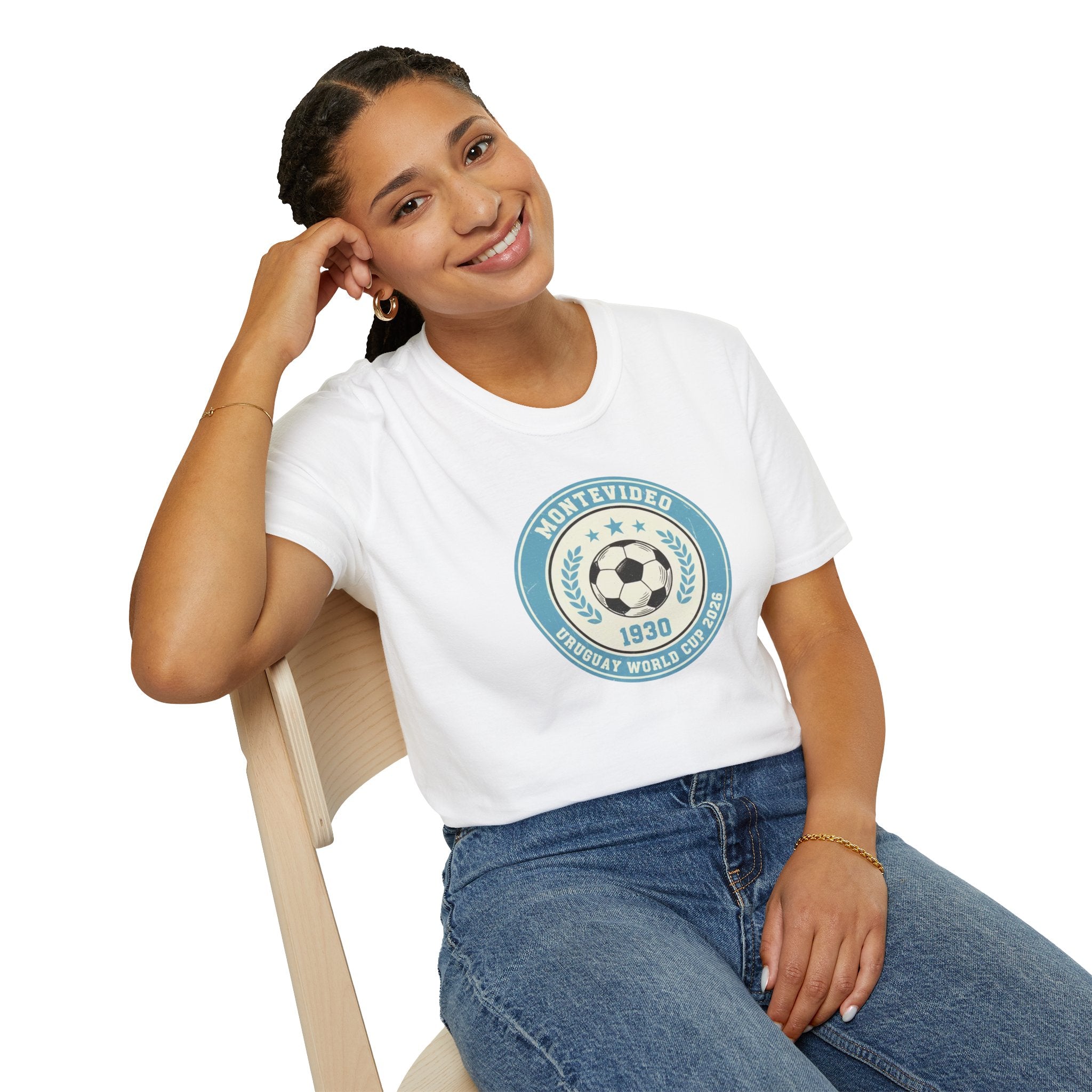Montevideo 1930 Soccer Crest T-Shirt