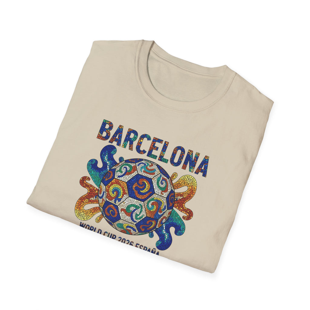 Barcelona Octopus T-Shirt — World Cup España 2026 Soccer Fan Tee