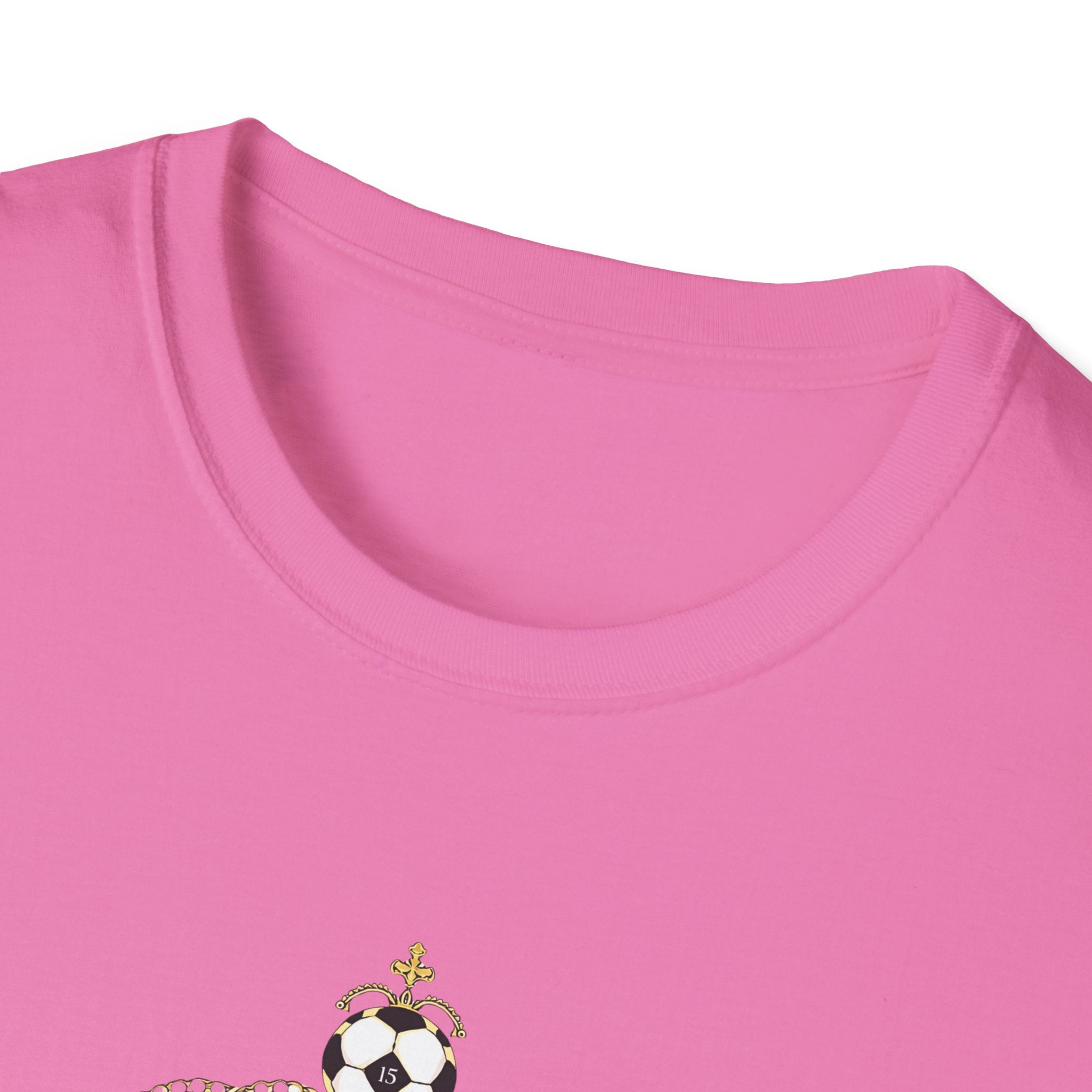 Crown with Soccer Ball Hala Madrid T-Shirt | Football Fan Tee