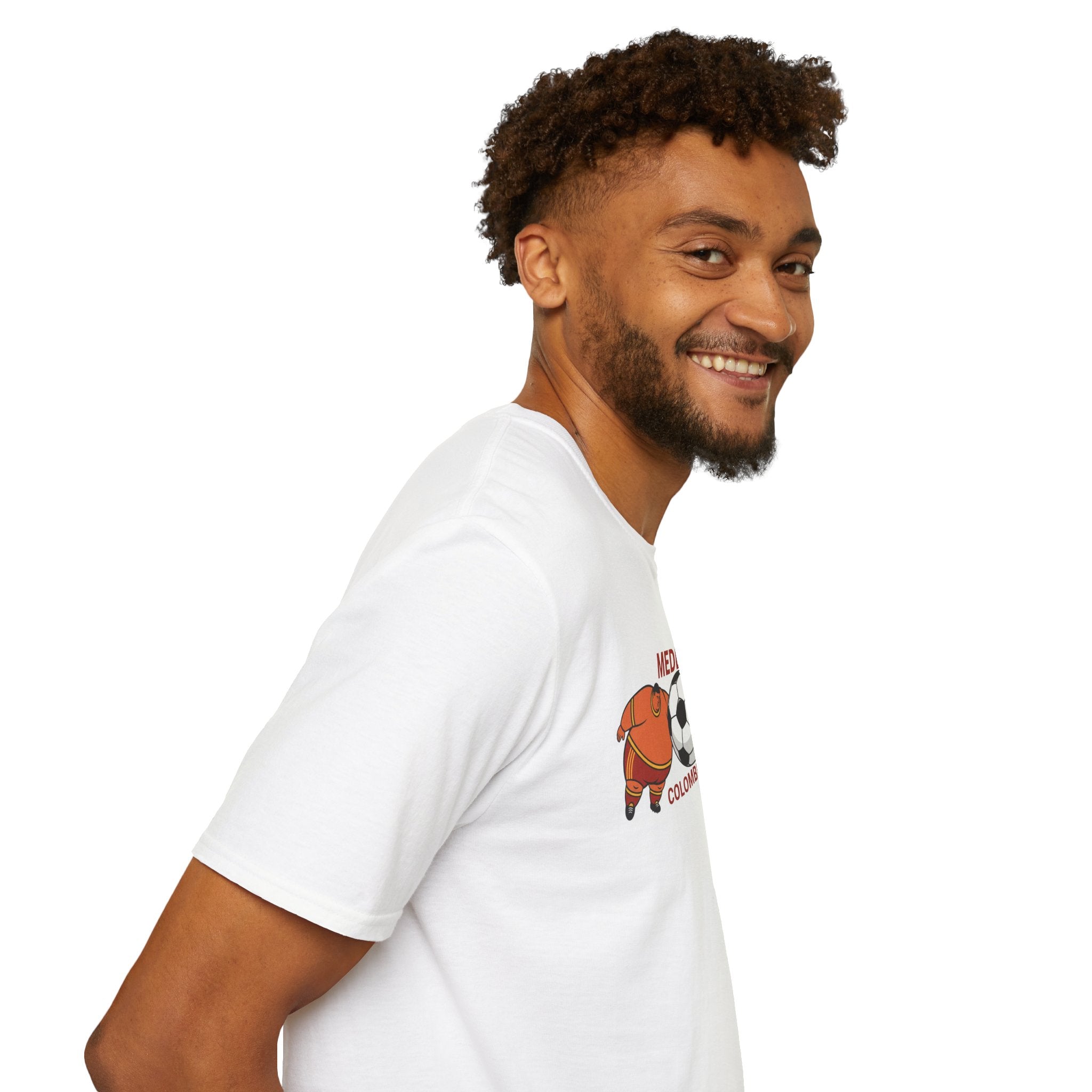 Medellín Colombia 2026 Soccer T-Shirt – Football Dolphins Graphic Tee
