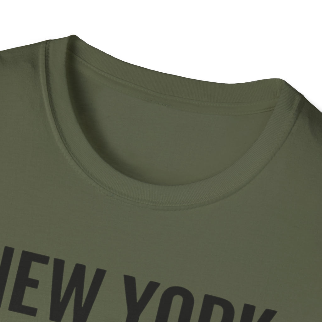 New York City Sass T-Shirt — NYC Lipstick Kiss Graphic Tee