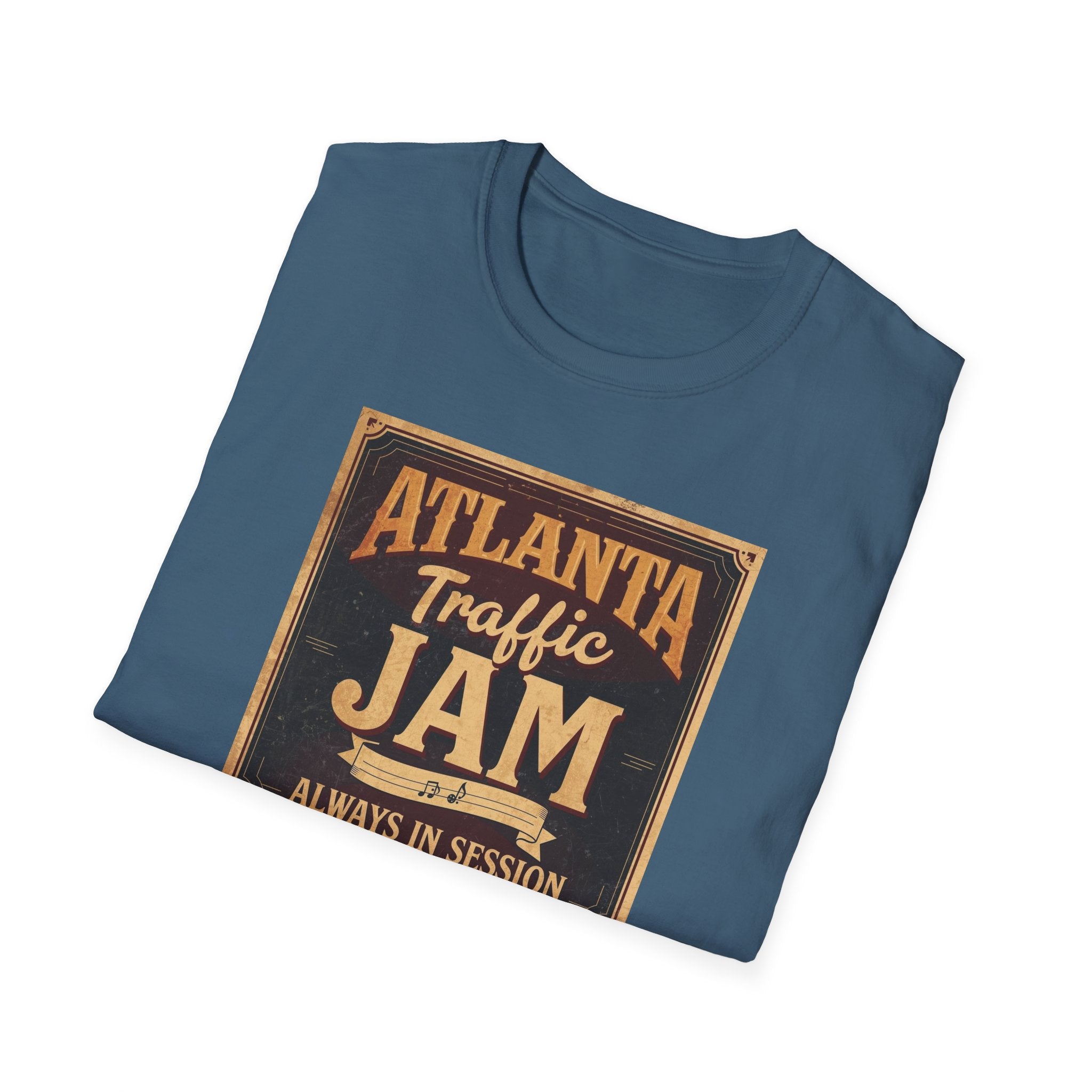 Atlanta Traffic Jam T-Shirt — 'Always in Session' Vintage City Tee