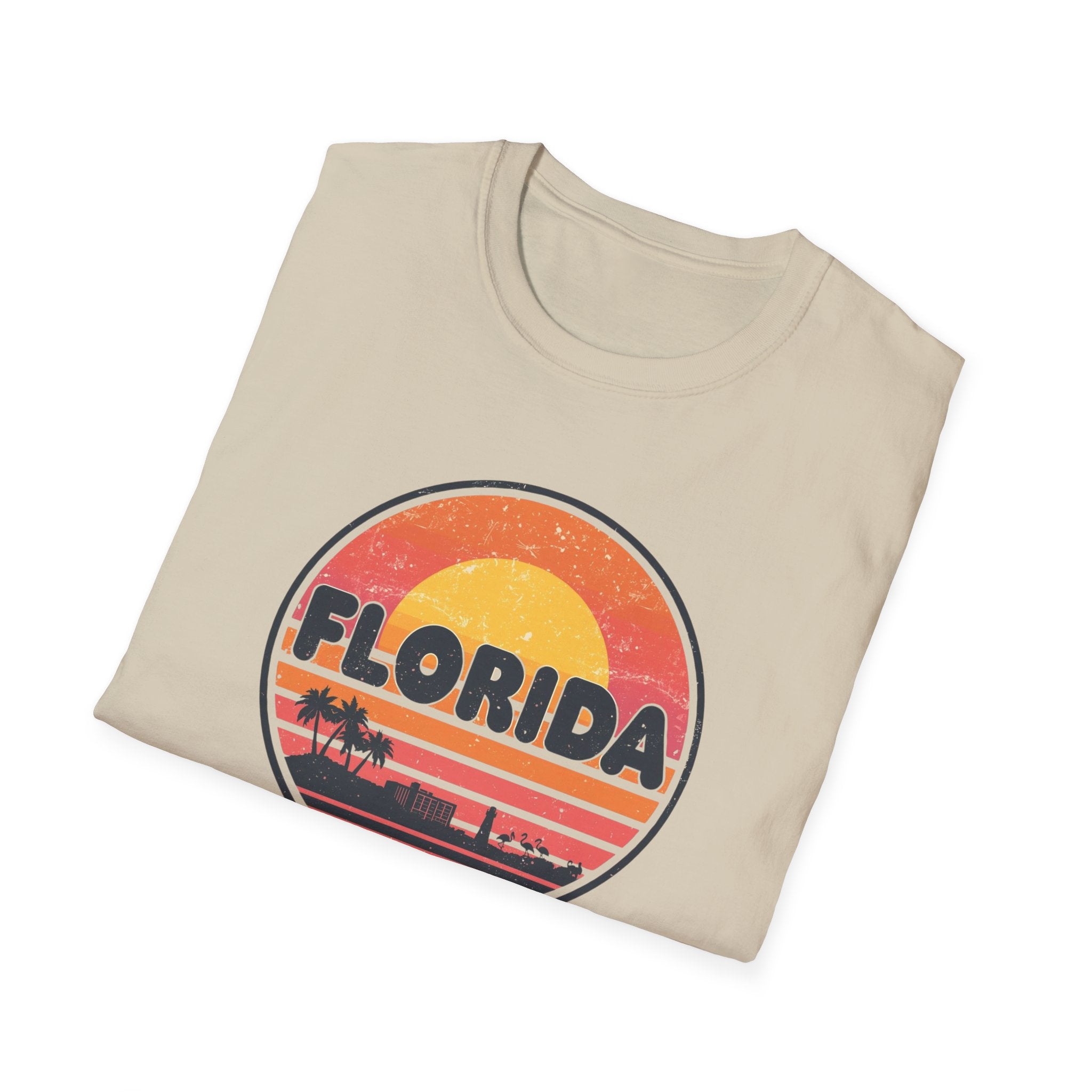 Florida Sunset T-Shirt — Vintage Beach Graphic Tee