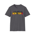New York skyline graffiti T-Shirt | NYC skyline urban street art