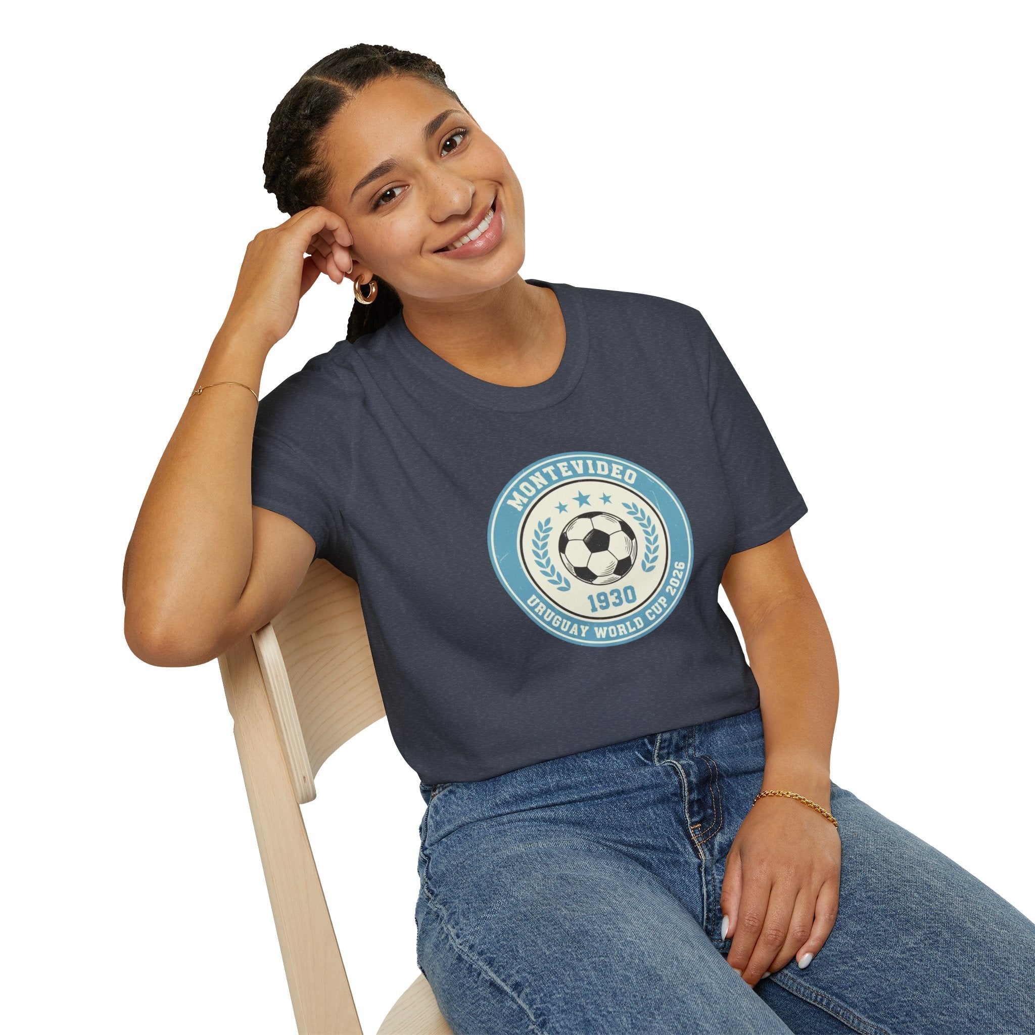 Montevideo 1930 Soccer Crest T-Shirt