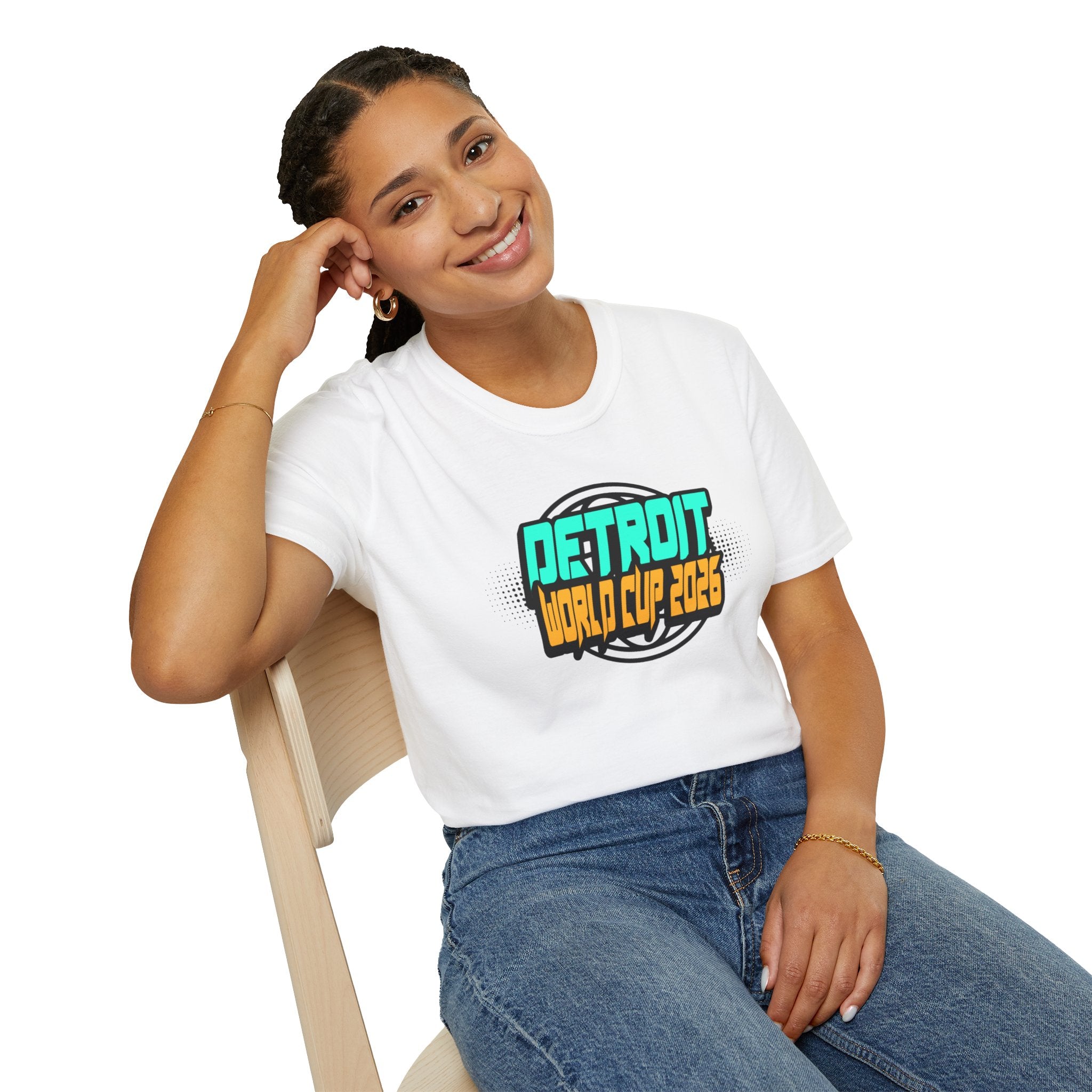 Detroit World Cup 2026 T-Shirt — Retro Soccer Graphic Tee