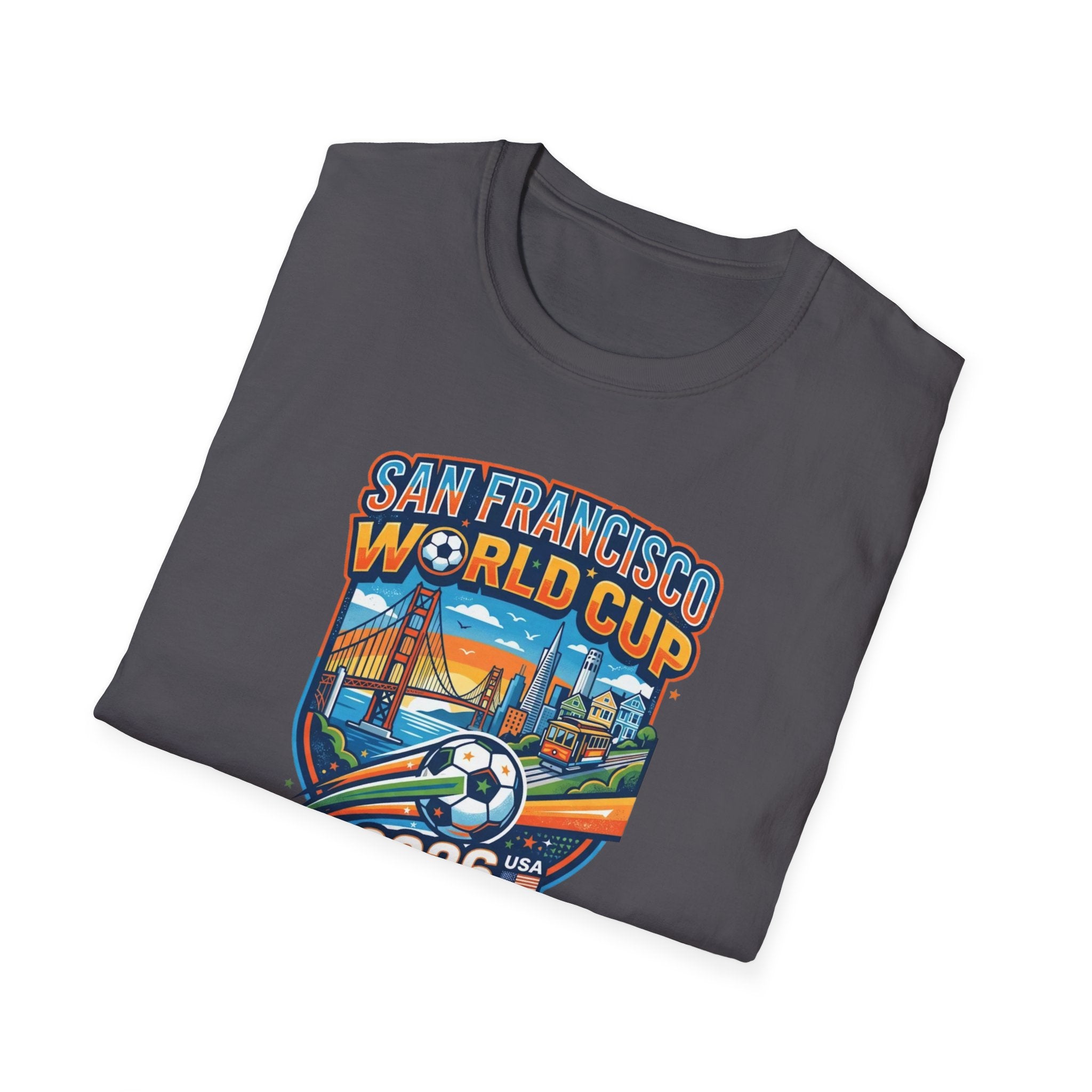 San Francisco World Cup 2026 T-Shirt — Vintage City Soccer Crest