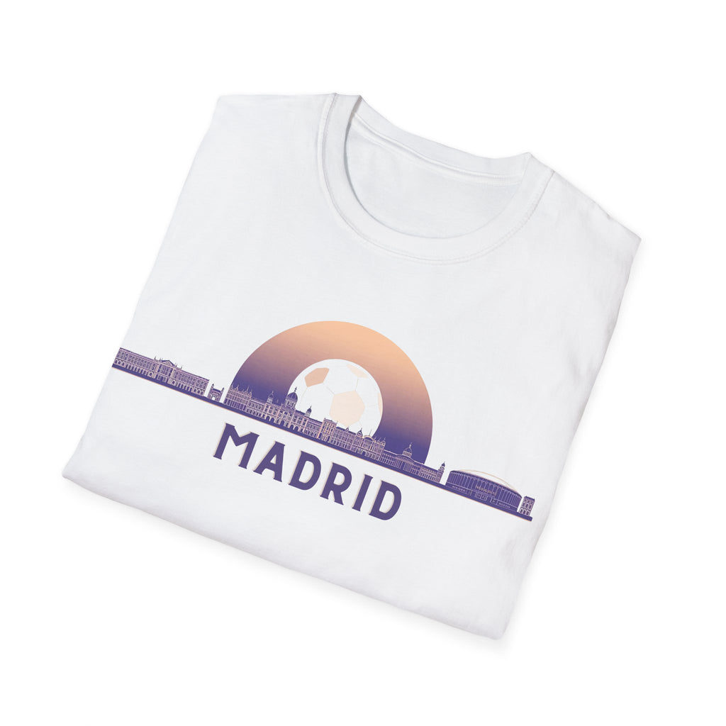 Madrid skyline sunset T-Shirt | Madrid city silhouette tee