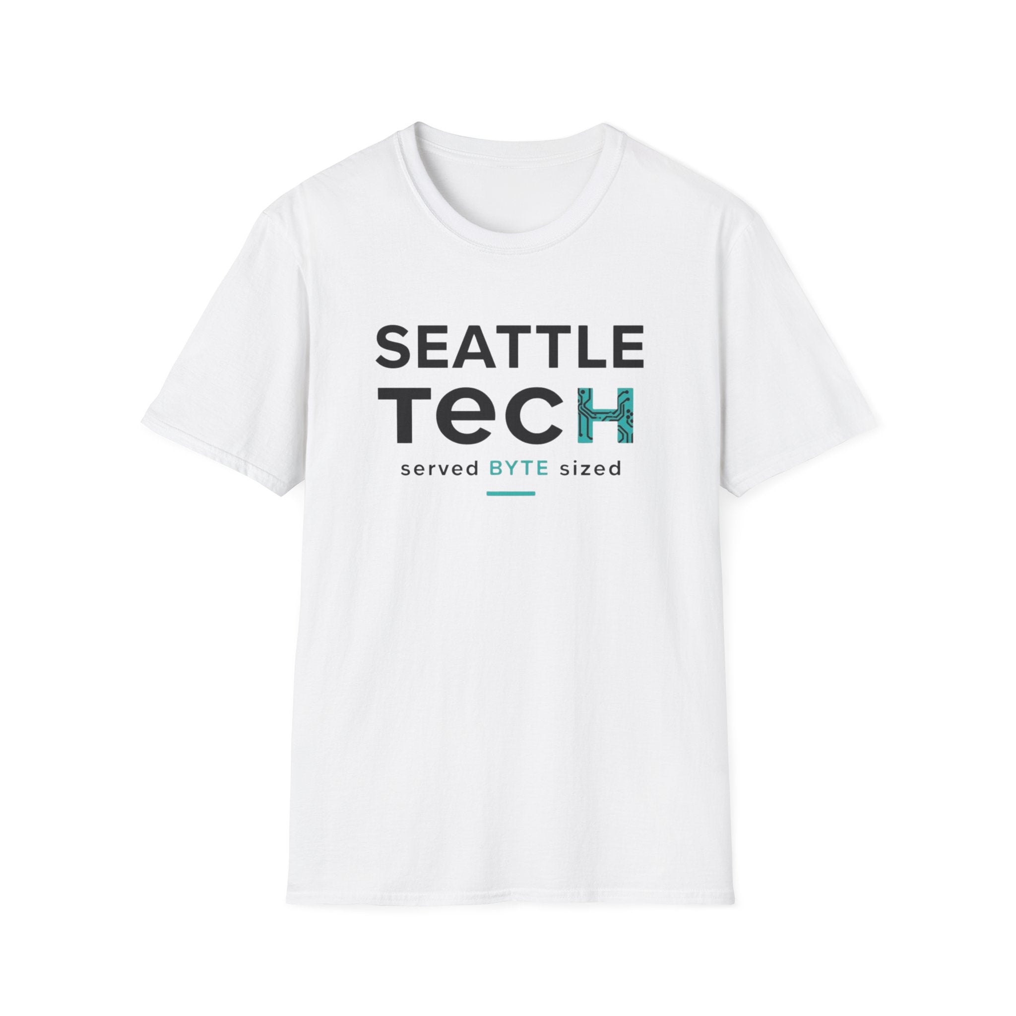 Seattle Tech T-Shirt — 'served BYTE sized' Techie Tee