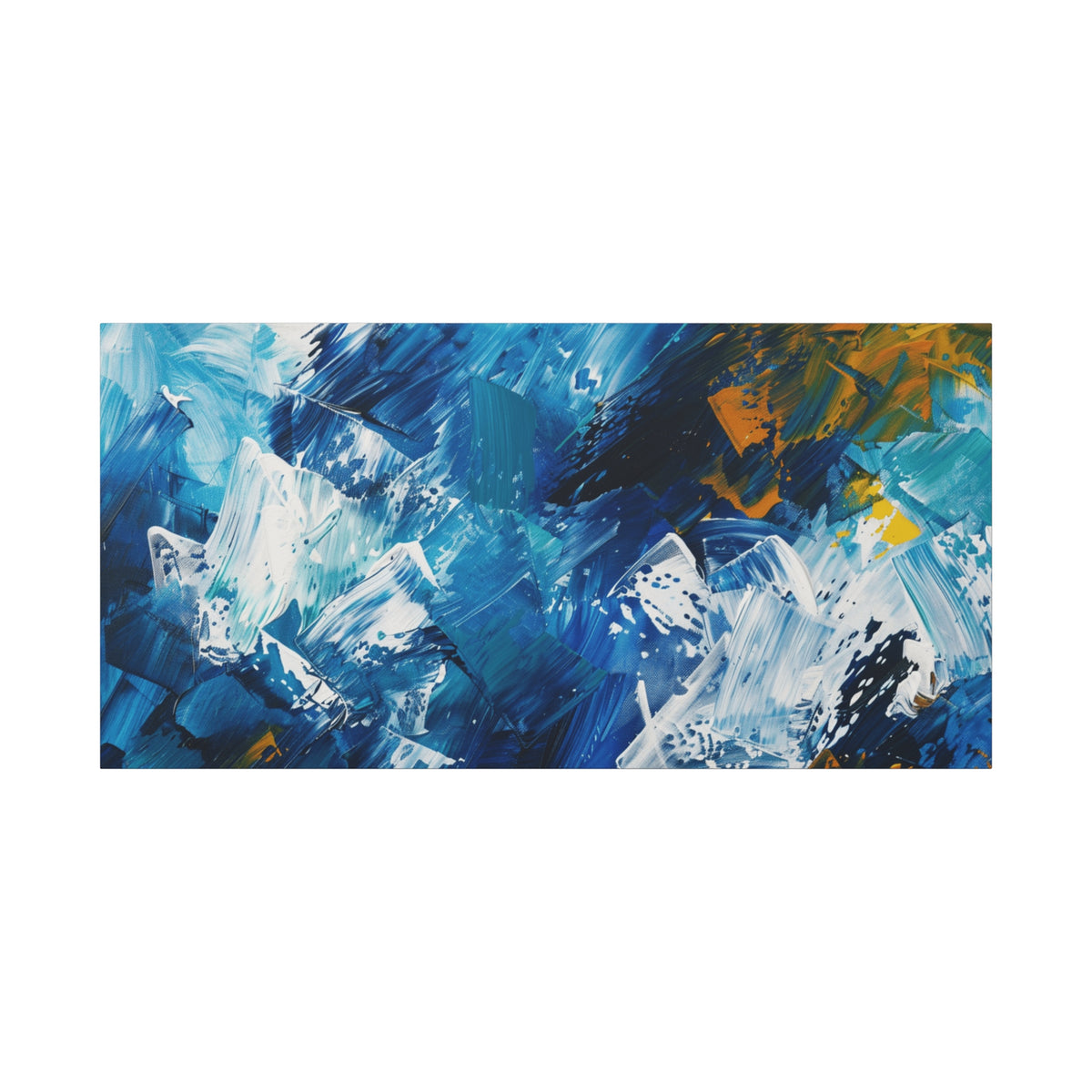 Abstract Painting Inspired by Munich and Bavarian Culture Stretched Canvas Wall Art