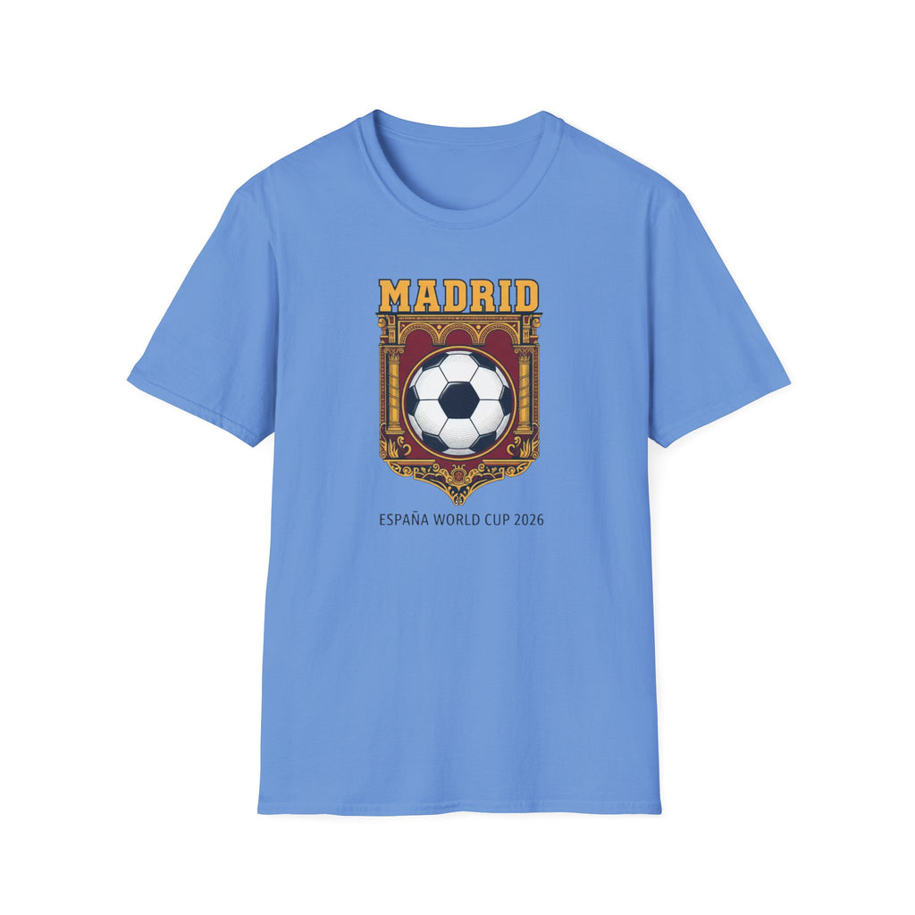 Madrid World Cup Soccer T-Shirt — España World Cup 2026 Graphic Tee