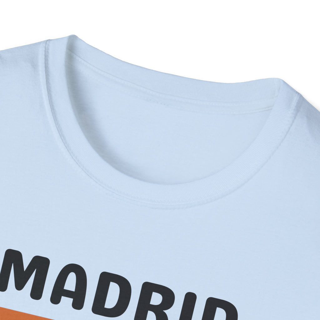 Madrid Retro Stripes T-Shirt | Vintage City Graphic