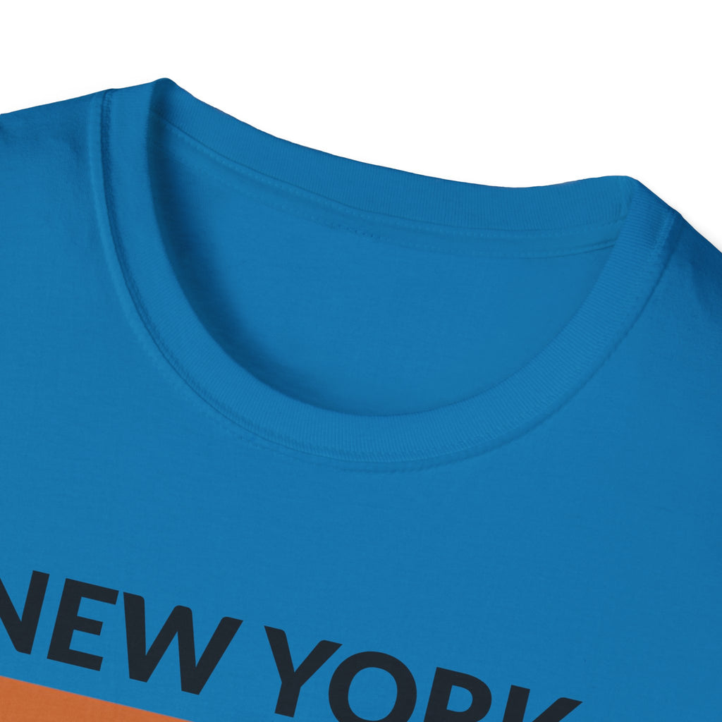 Chicago Retro Stripes T-Shirt | Vintage City Skyline Tee
