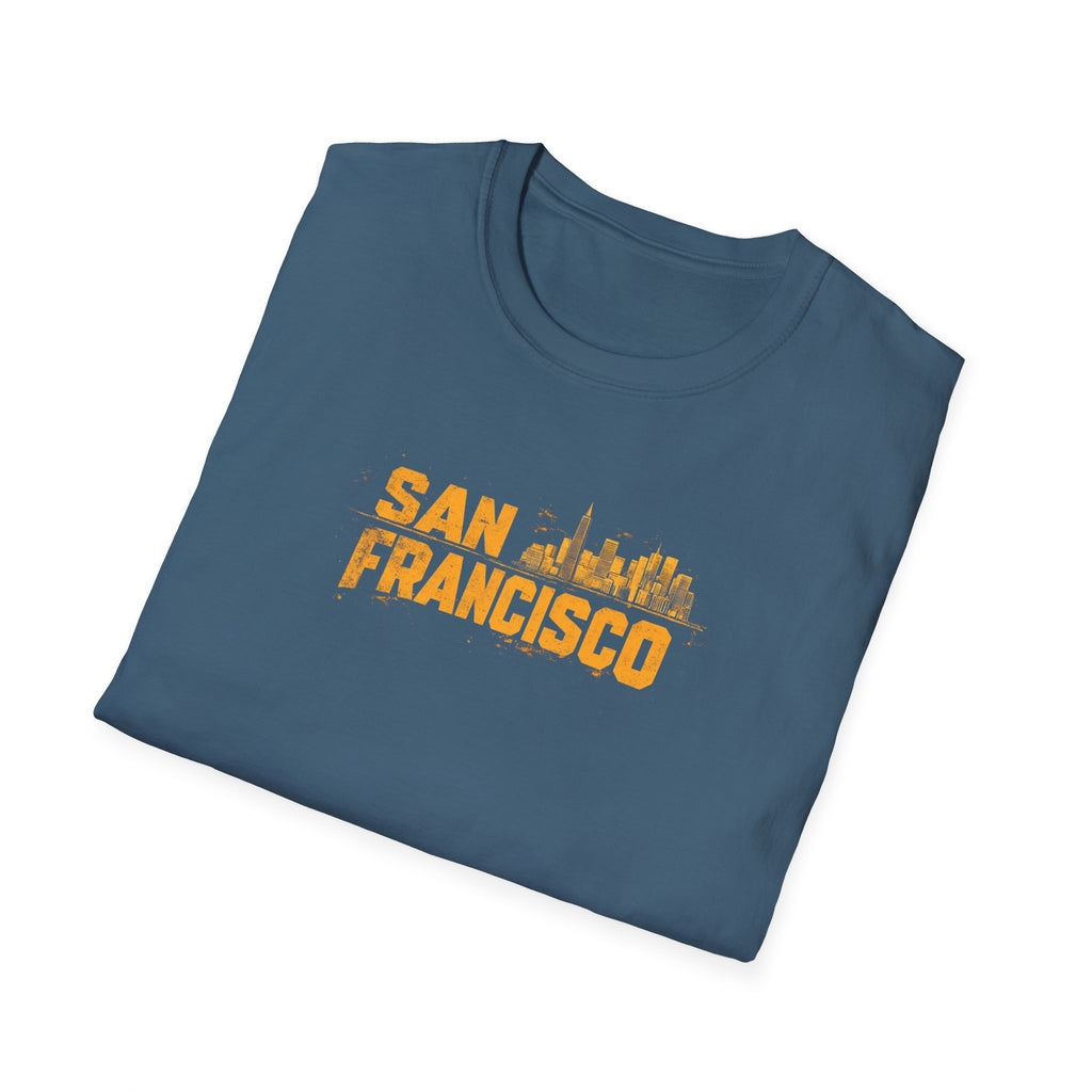 San Francisco Skyline T-Shirt | City Graphic Tee, Golden City Design