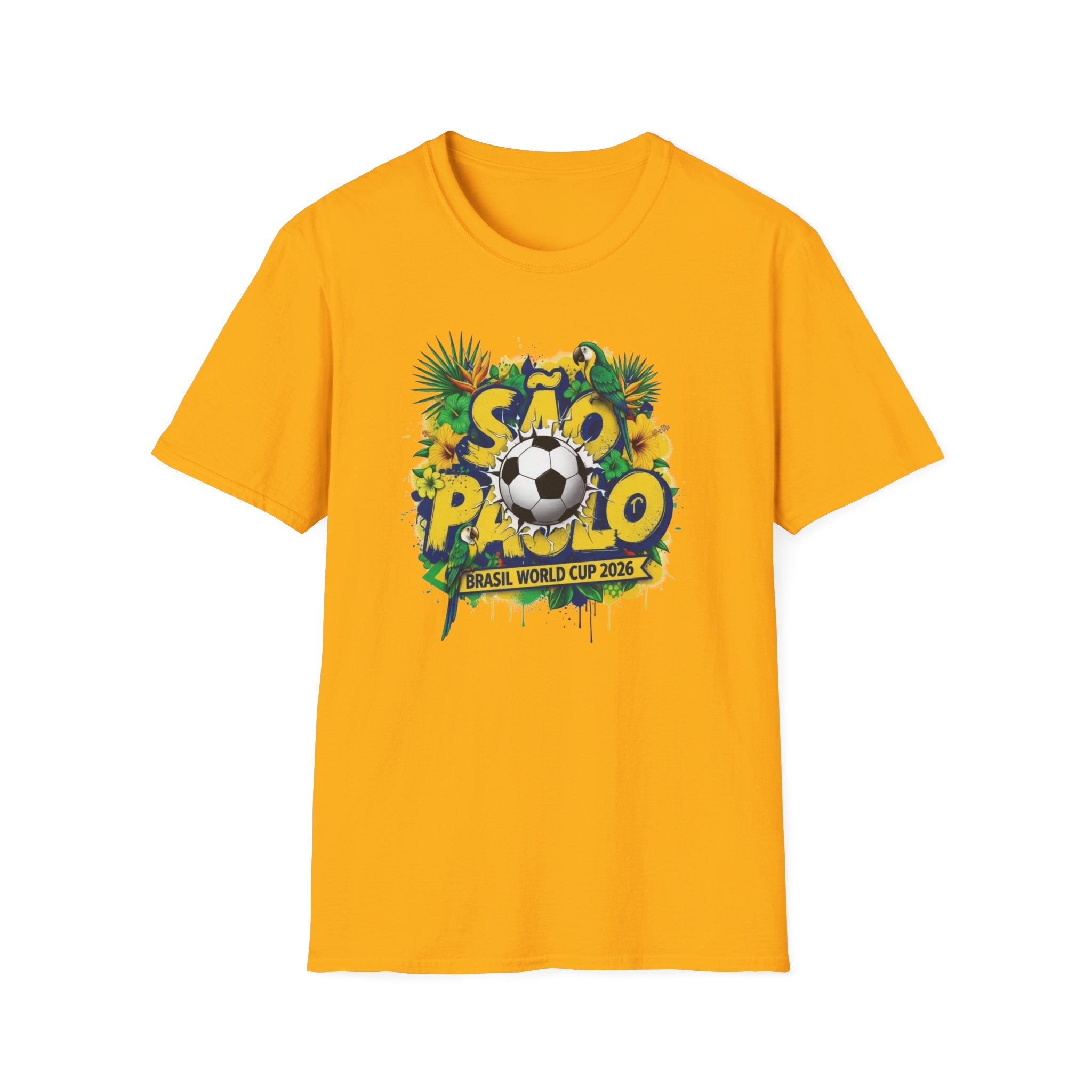 São Paulo Soccer T-Shirt – Brazil World Cup 2026 Football Tee