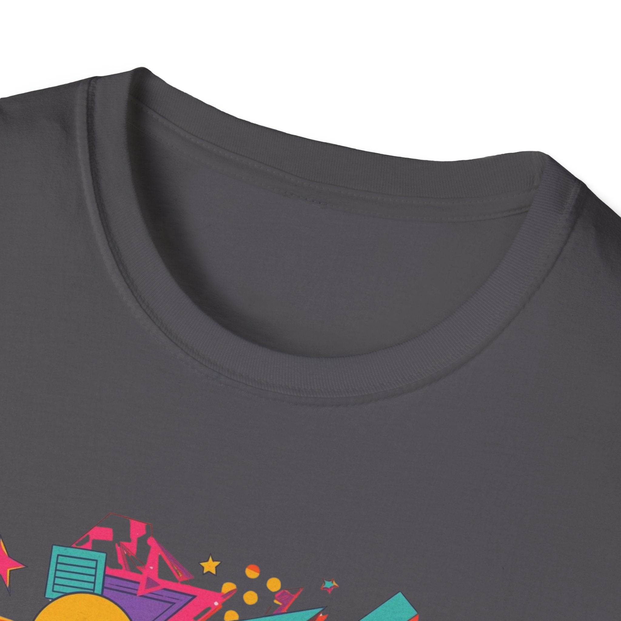 Dublin Retro Graphic T-Shirt — Bright 80s Style City Souvenir
