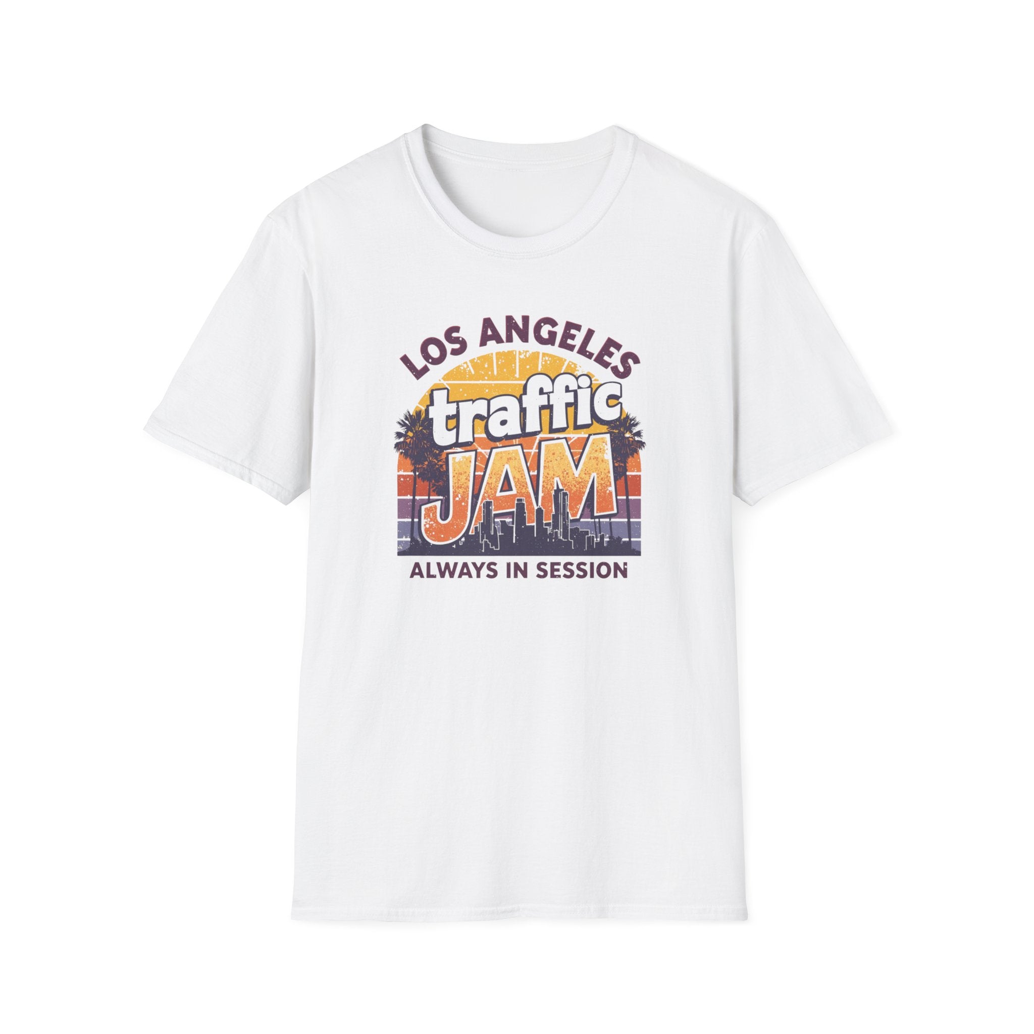 Los Angeles Traffic Jam T-Shirt — Retro 'Always in Session' CA City Tee